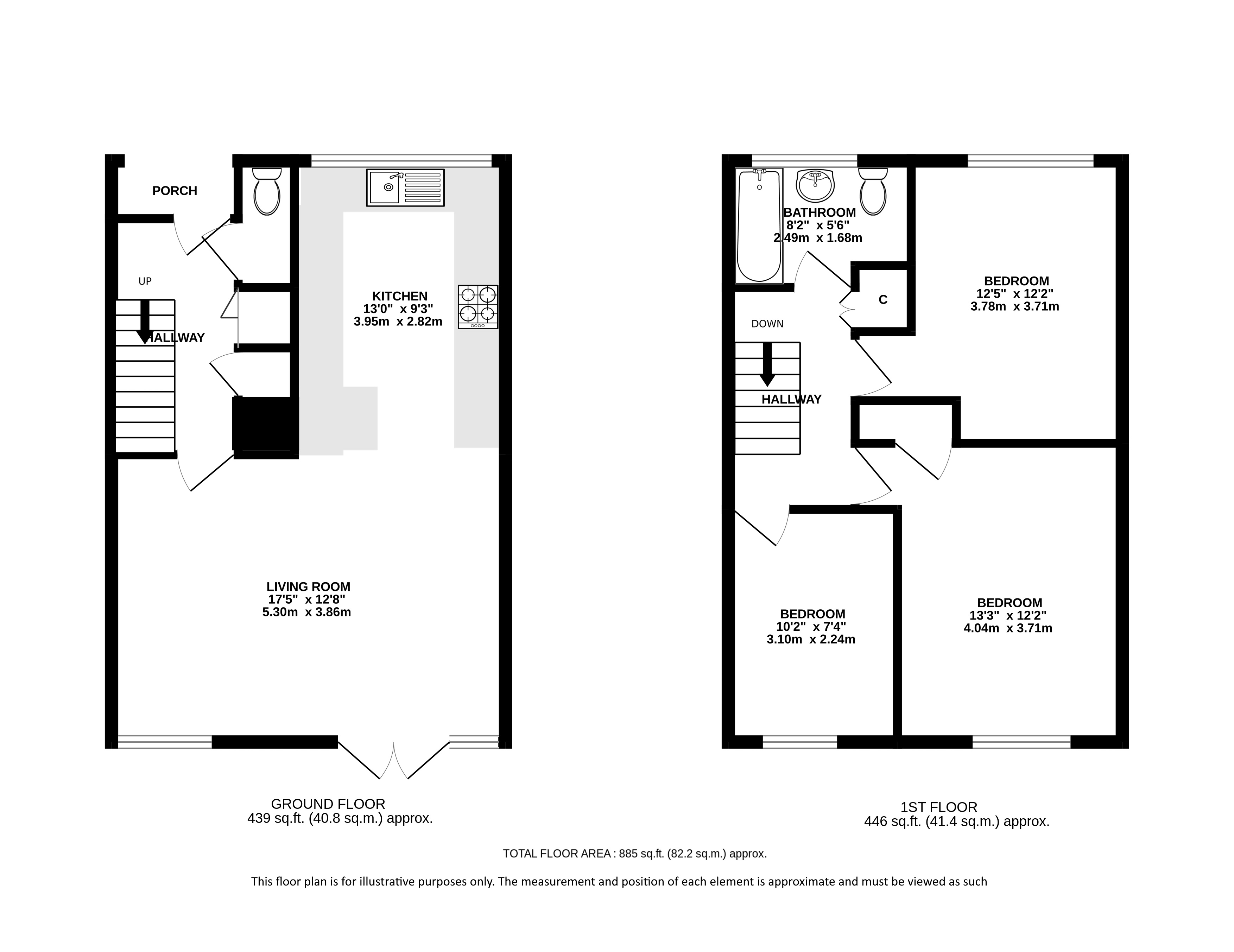 White Beams, Park Street, St. Albans, Hertfordshire AL2, 3 bedroom end