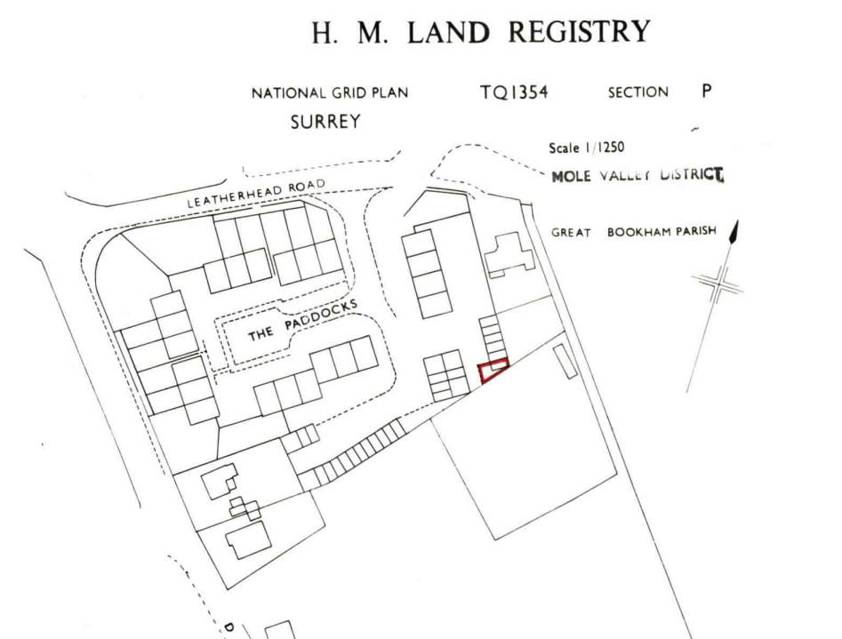 Garage 6, The Paddocks, Great Bookham floorplan