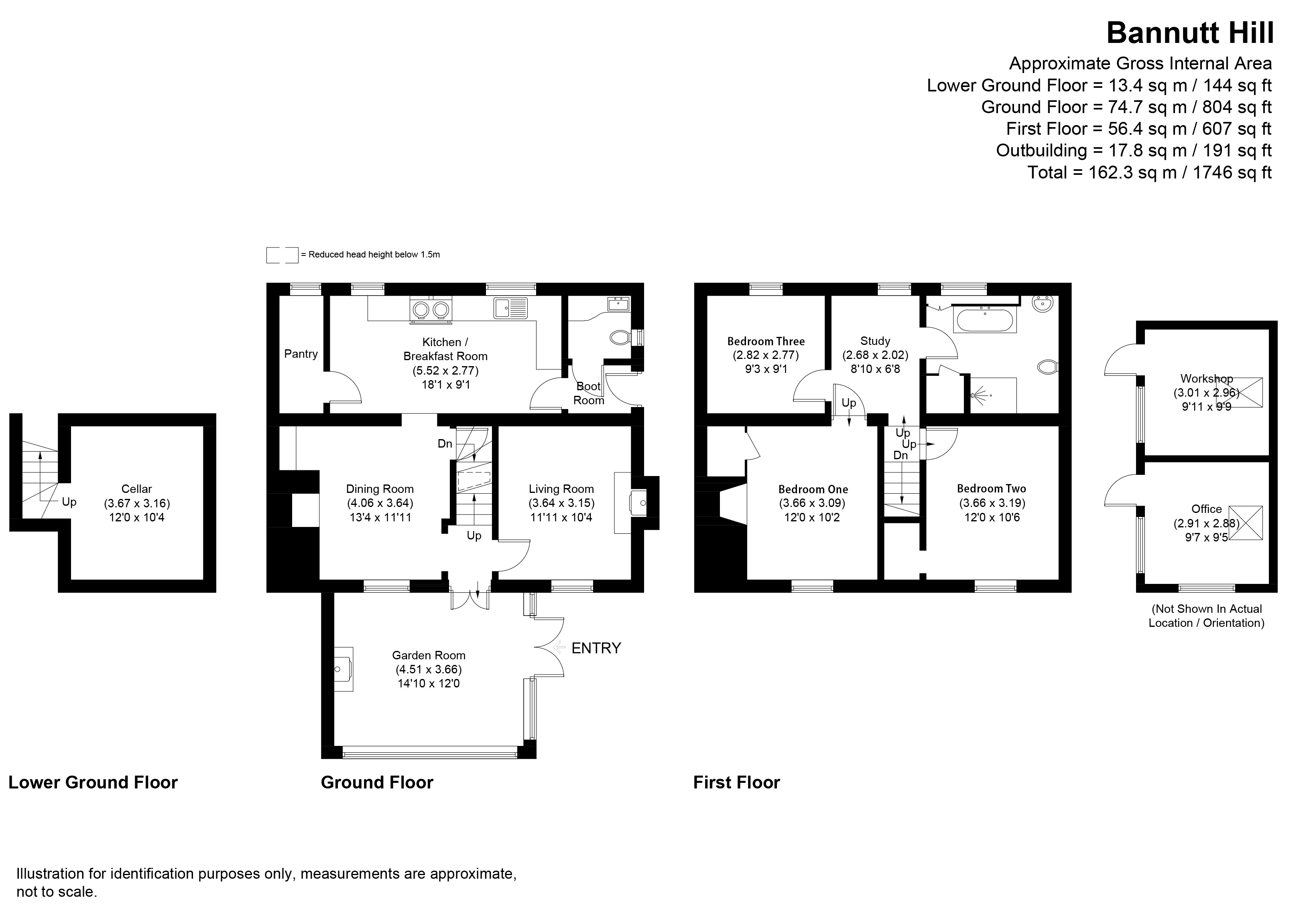 10, Bannut Hill, Worcester floorplan