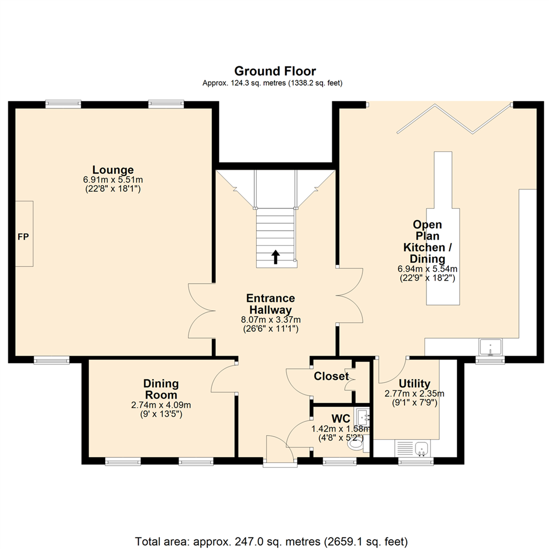 Penny Bank Close, Loveclough, Rossendale floorplan
