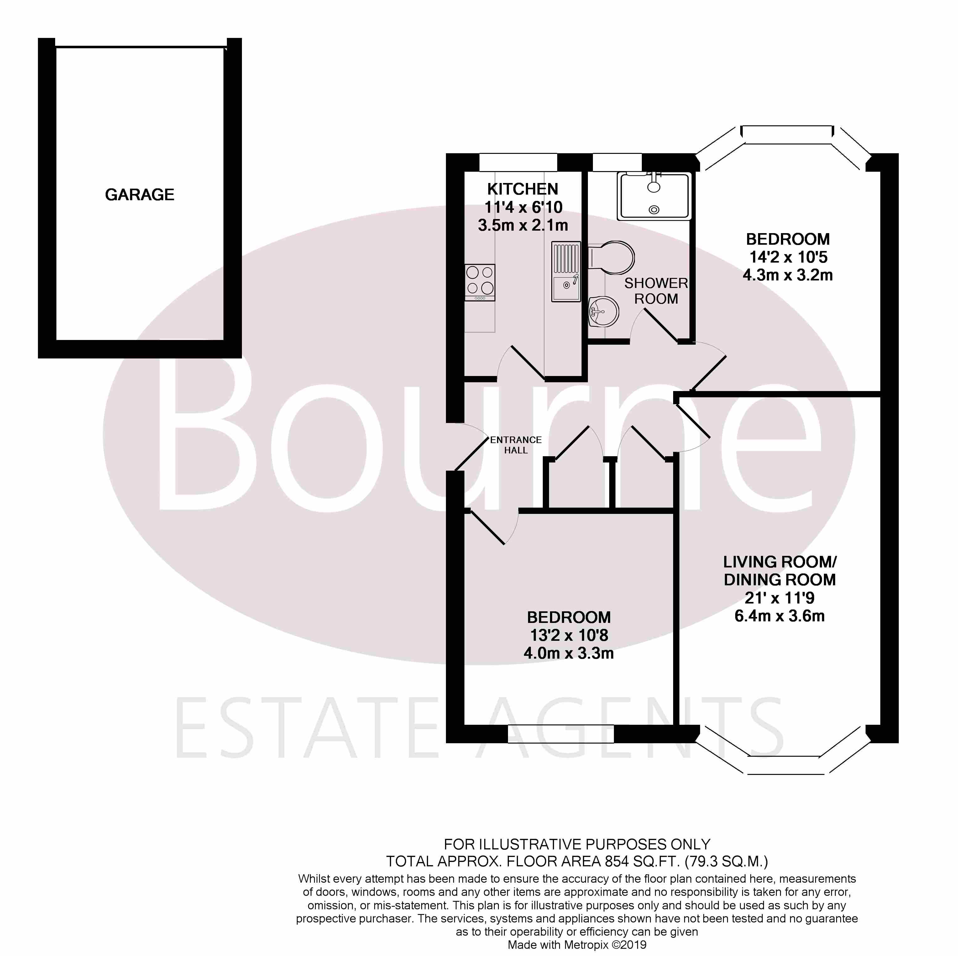 2 Bedrooms Flat for sale in York Mews, Alton, Hampshire GU34