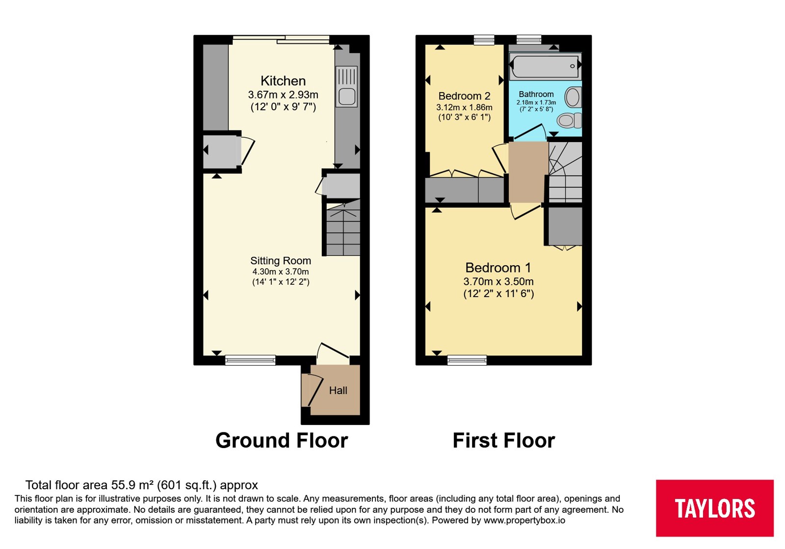 7, Flatford Place, Oxfordshire floorplan