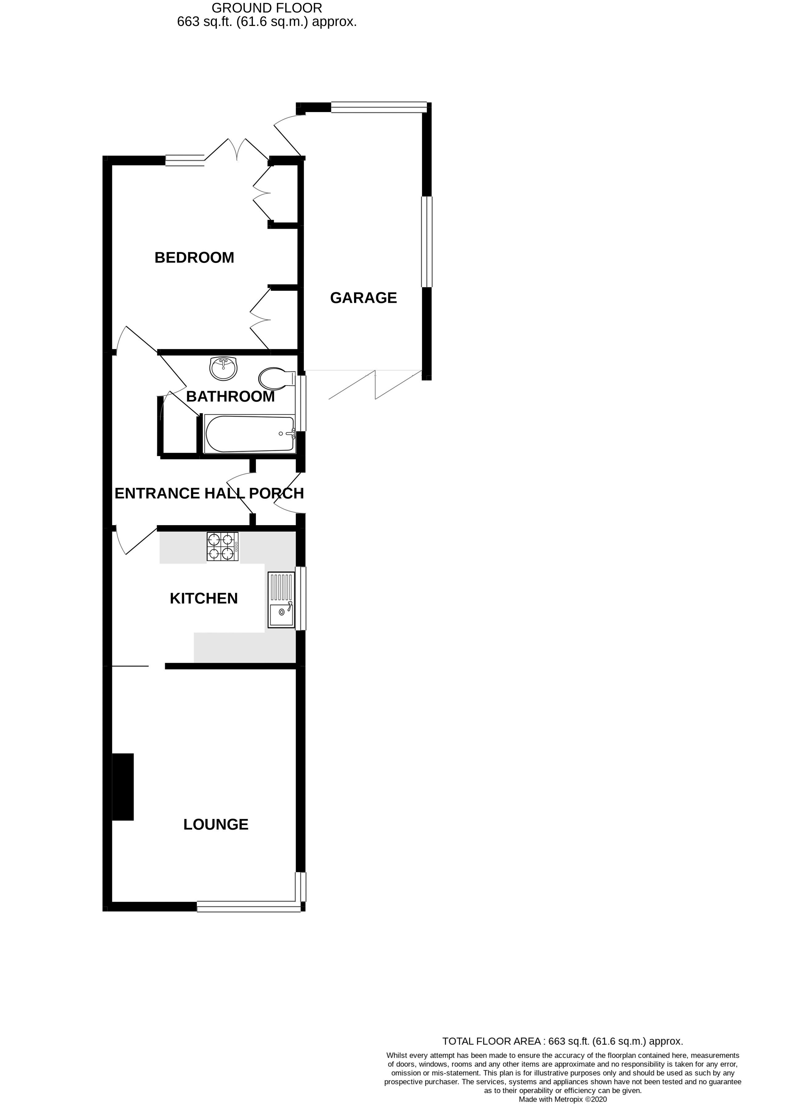 1 bed bungalow for sale in Shawms Crest, Radford Rise, Stafford ST17