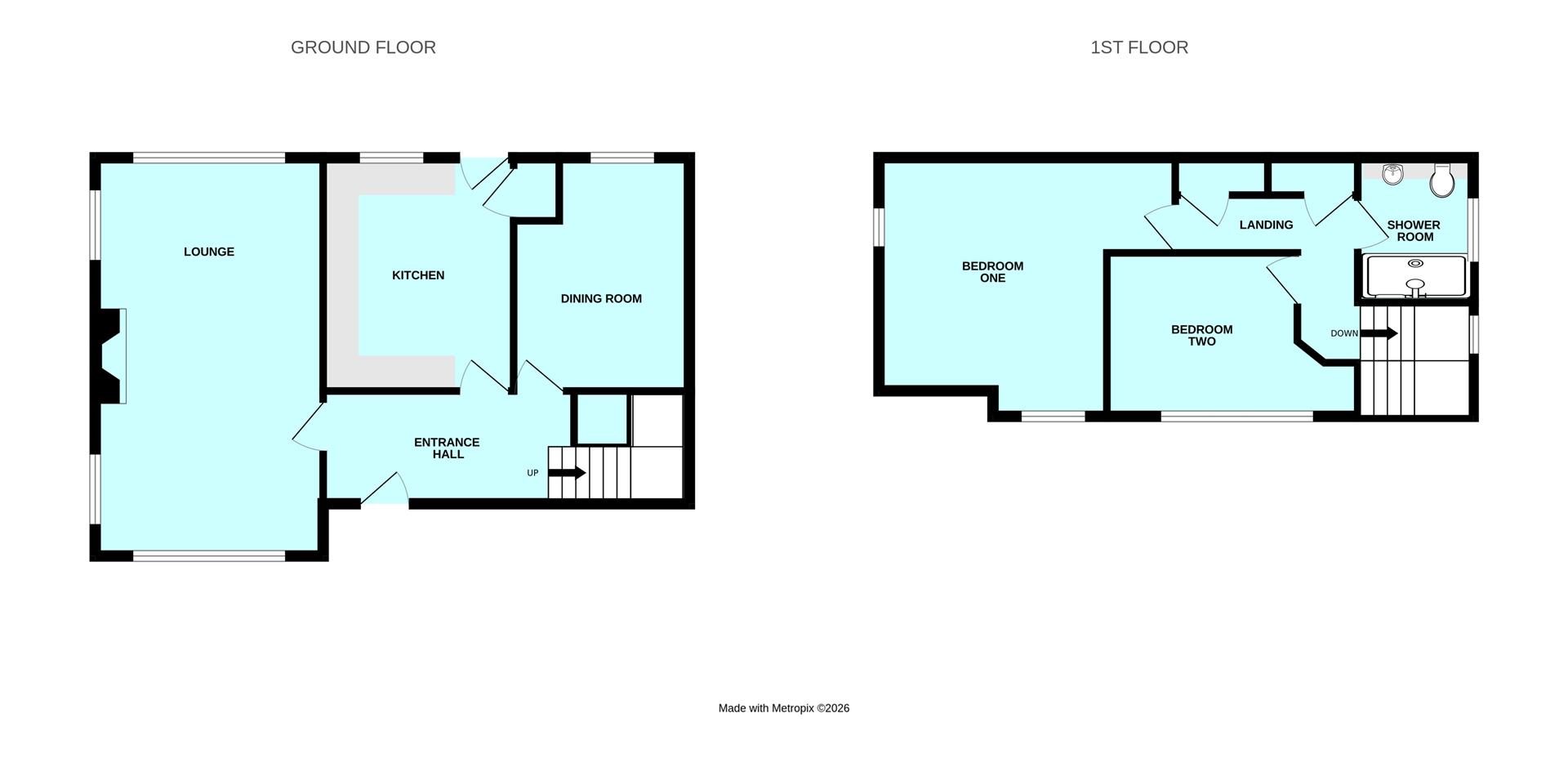 64, Southland Park Road, Plymouth floorplan