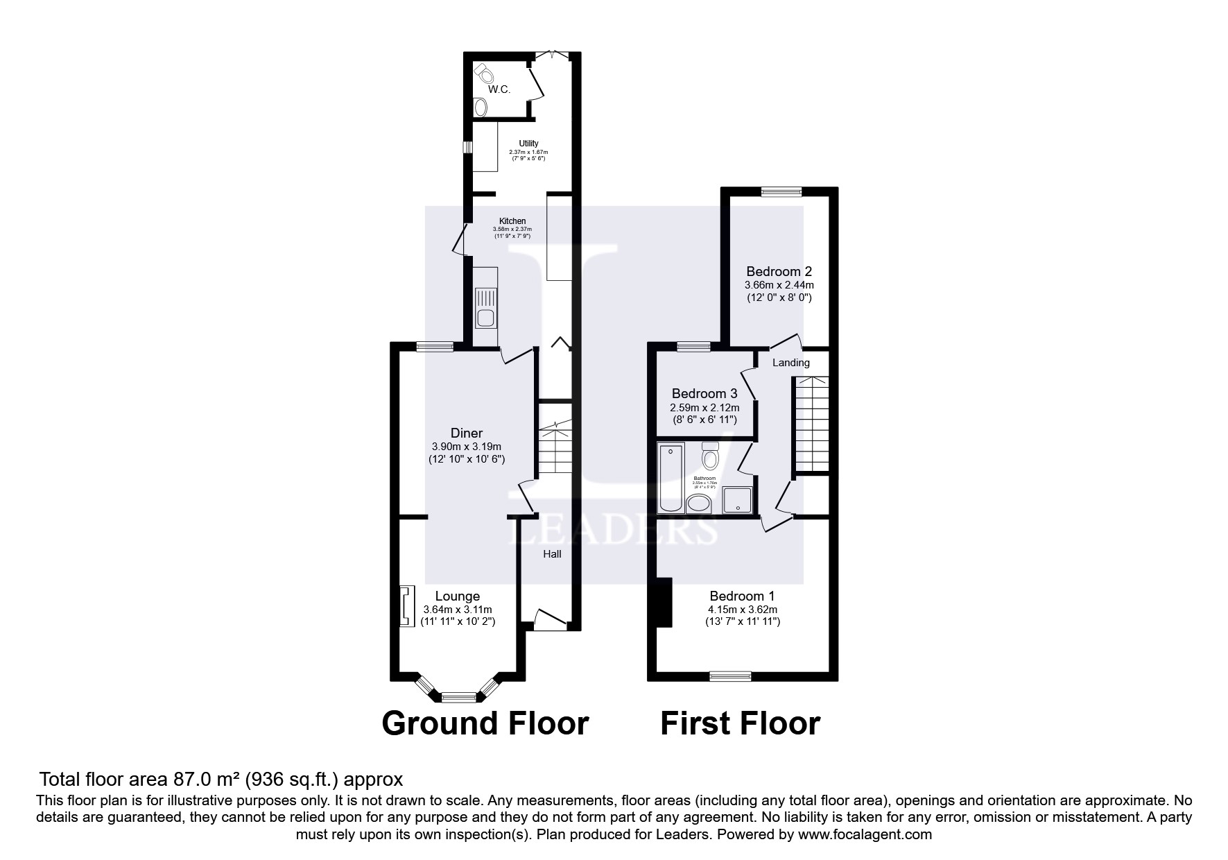 42, Hartley Street, Boston floorplan