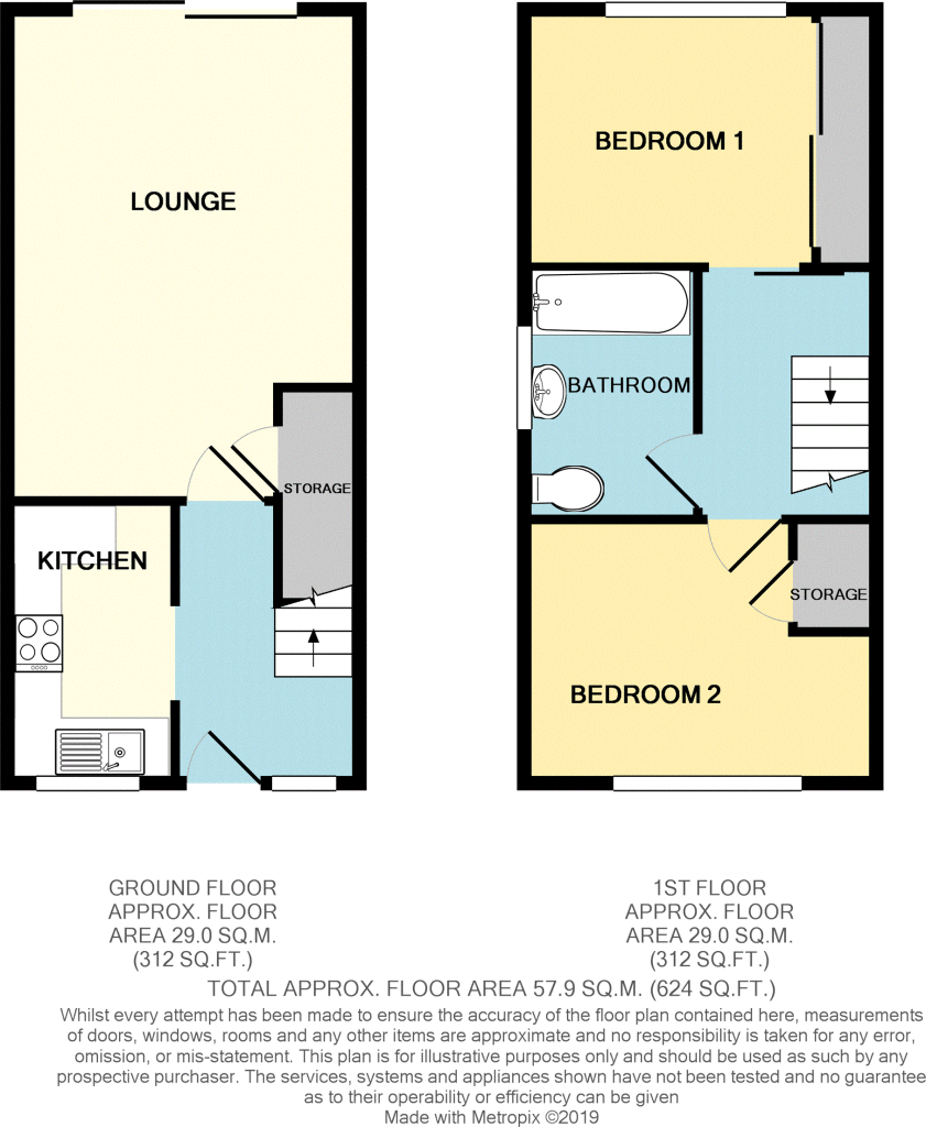 8, Waverley Close, Kent floorplan
