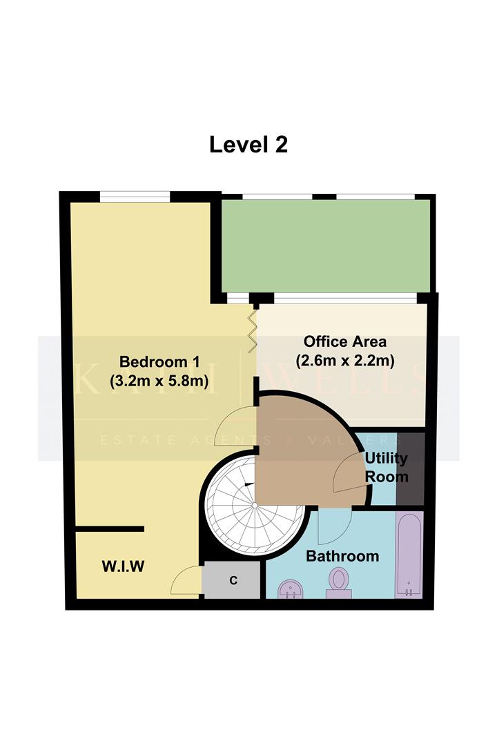 Flat 55, Catalina, Gotts Road, Leeds floorplan