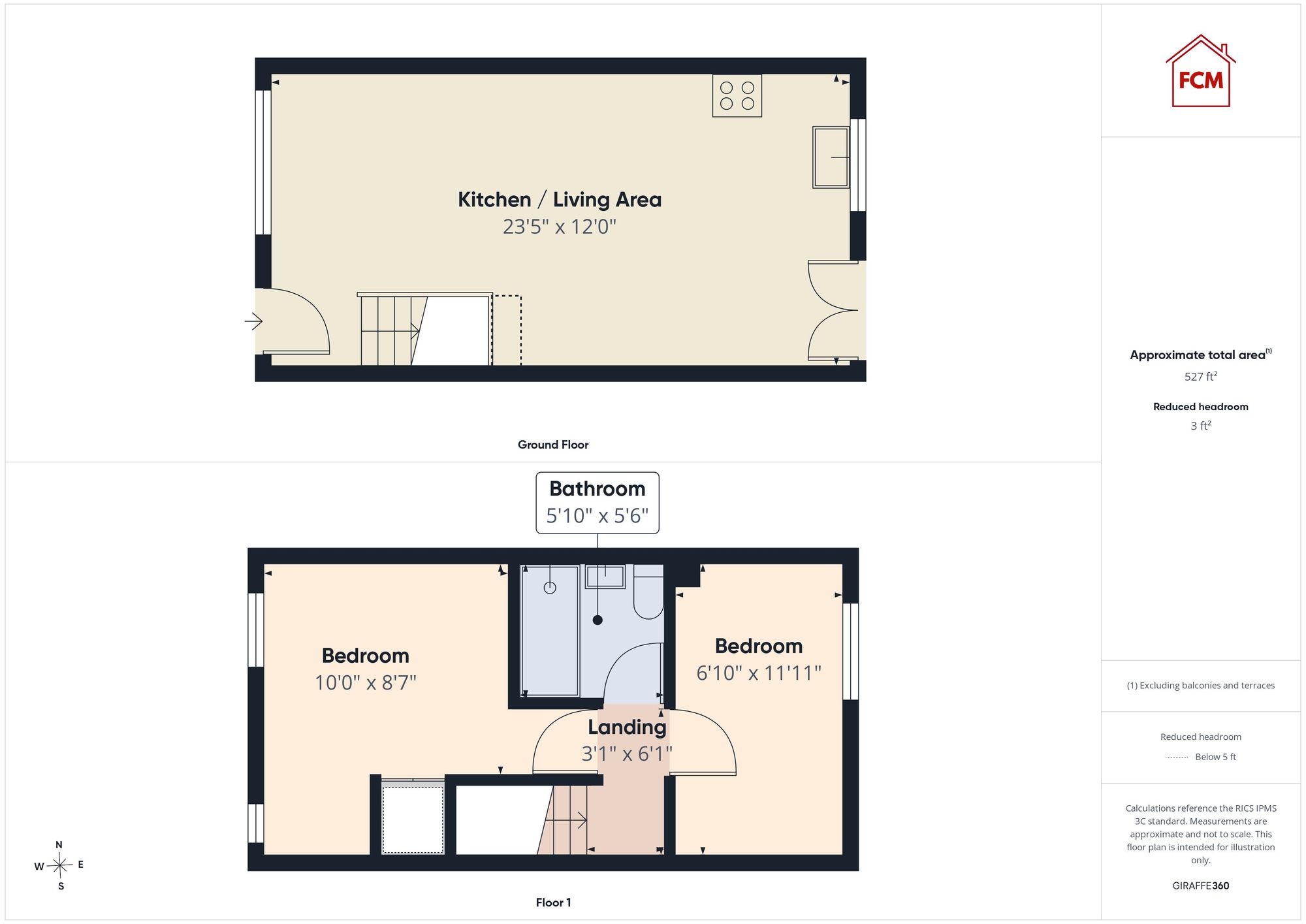 59 Brakeside Gardens, Whitehaven floorplan