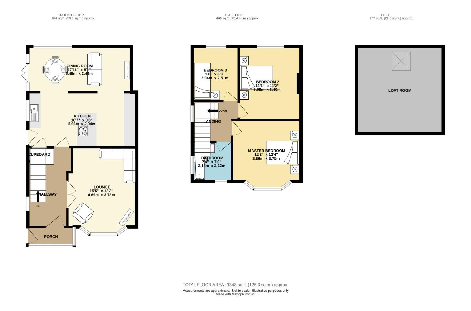 43, Merston Drive, East Didsbury floorplan