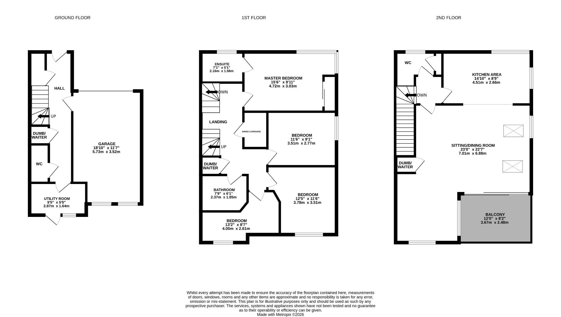 13, Imperial Gardens, Hythe floorplan