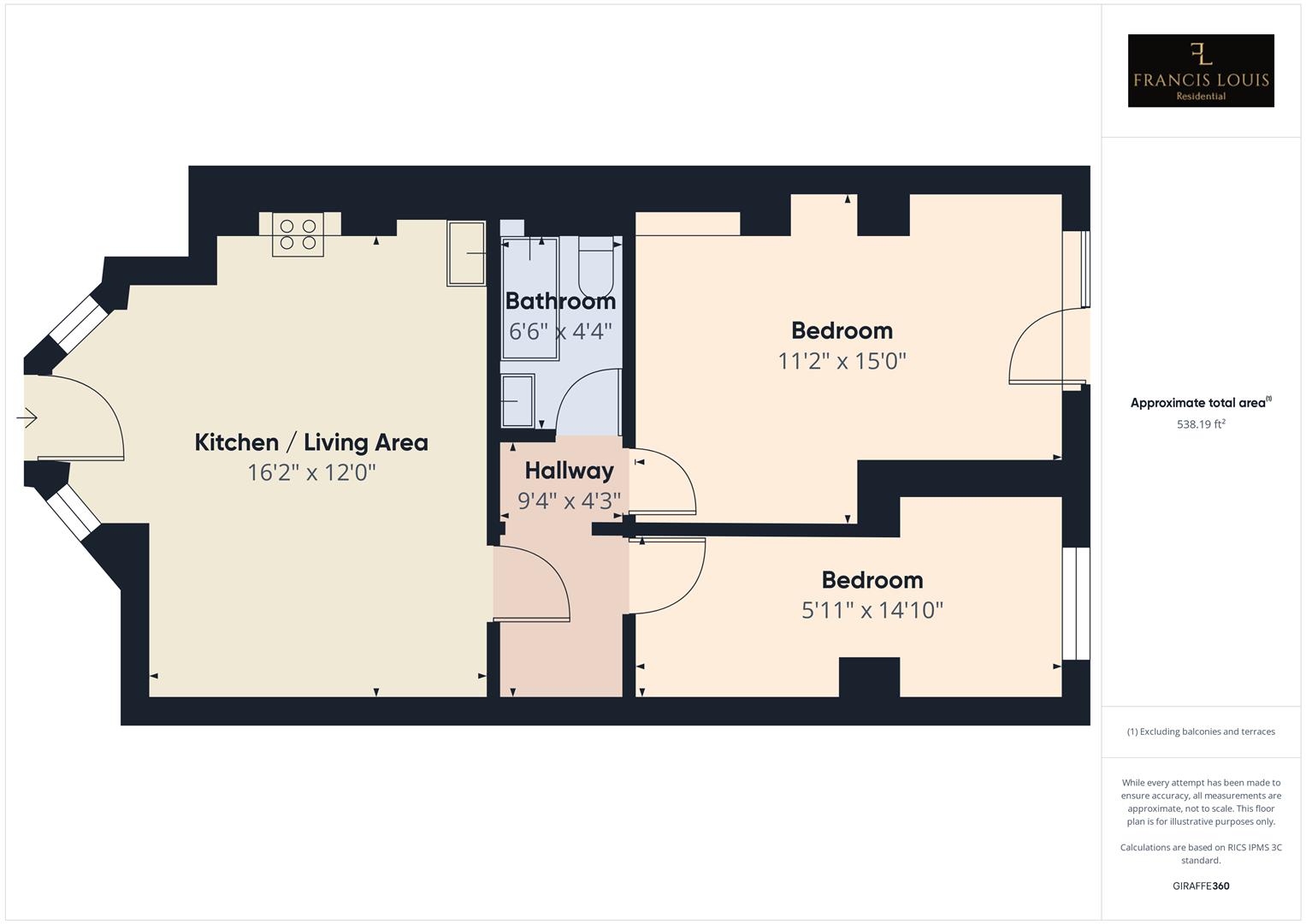 Union Road, Exeter floorplan