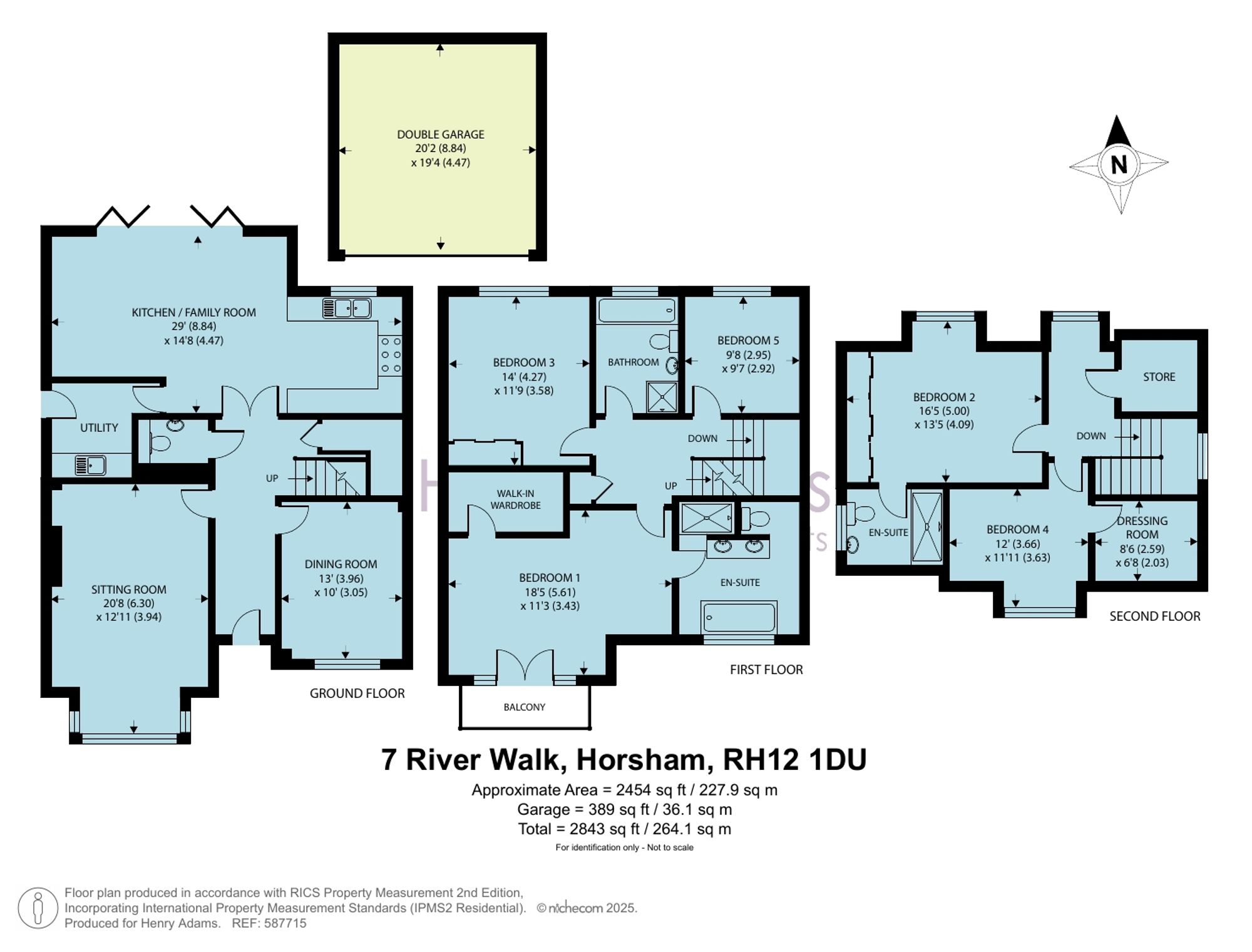 7 River Walk, Horsham floorplan