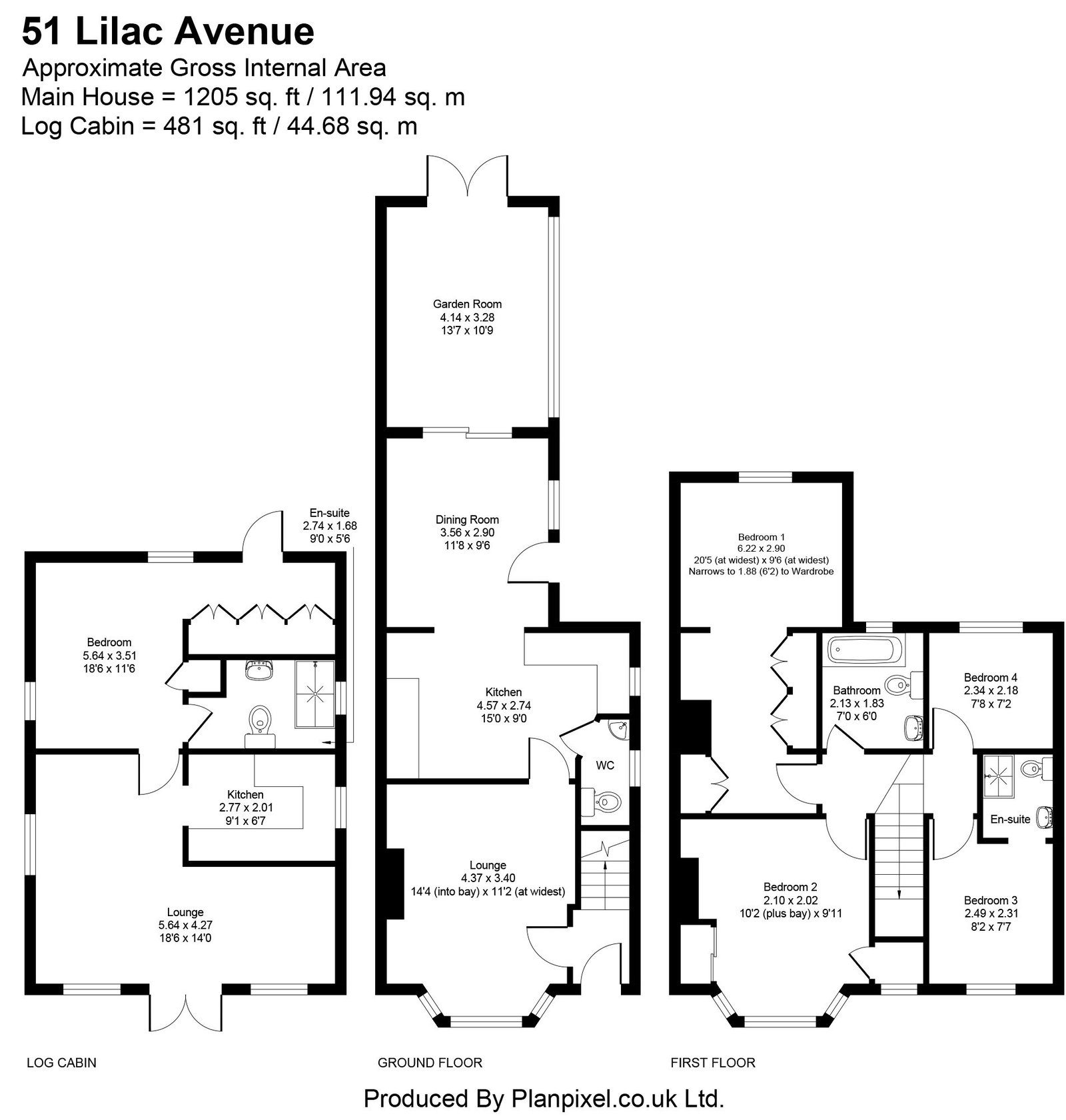 51, Lilac Avenue, York floorplan
