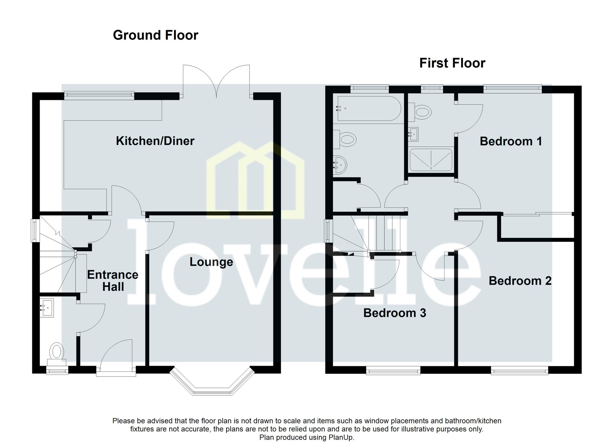 3 Walnut Close, Louth floorplan