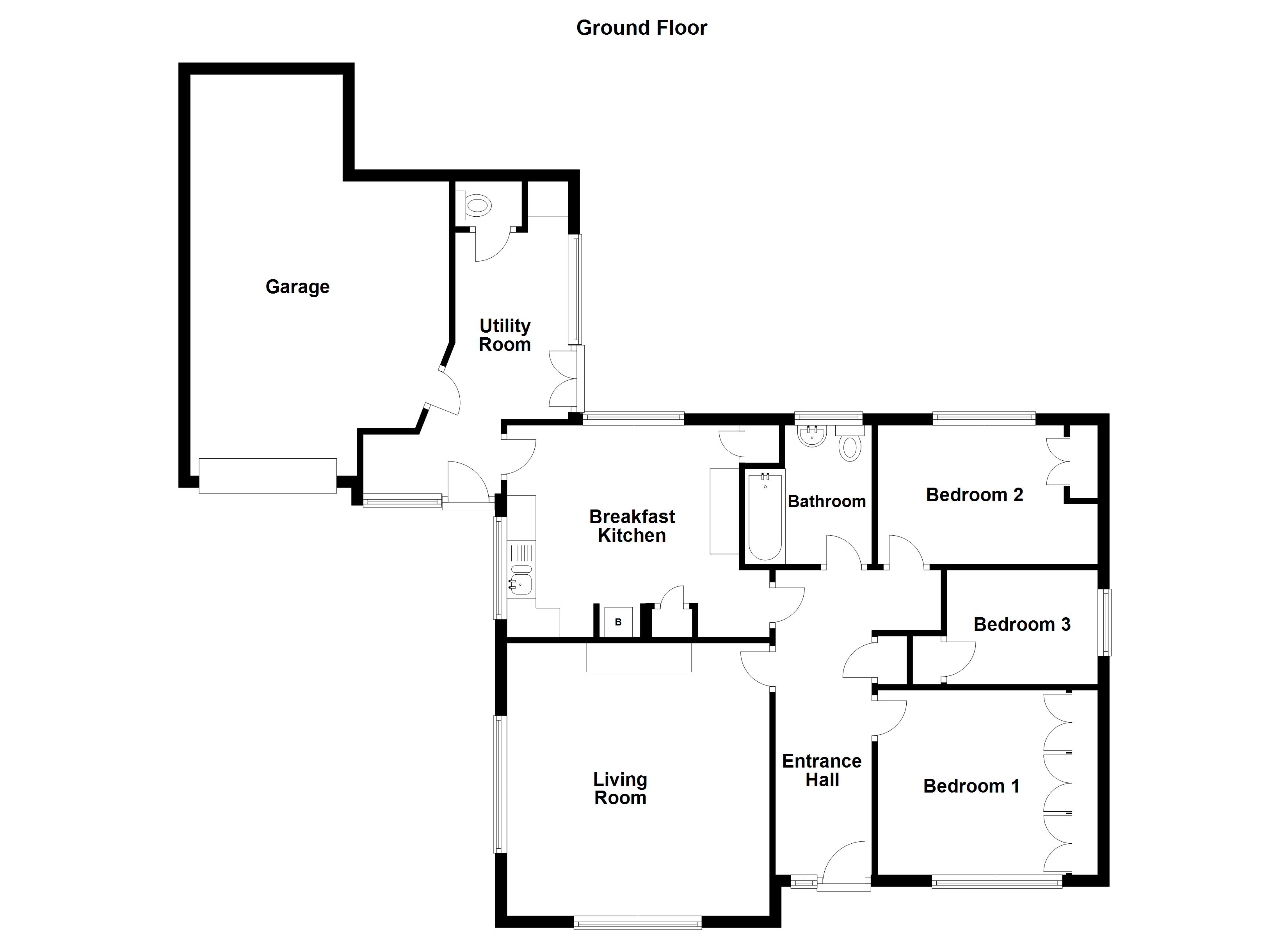 3 Bedrooms Detached bungalow for sale in Town Street, South Leverton, Retford, Nottinghamshire DN22