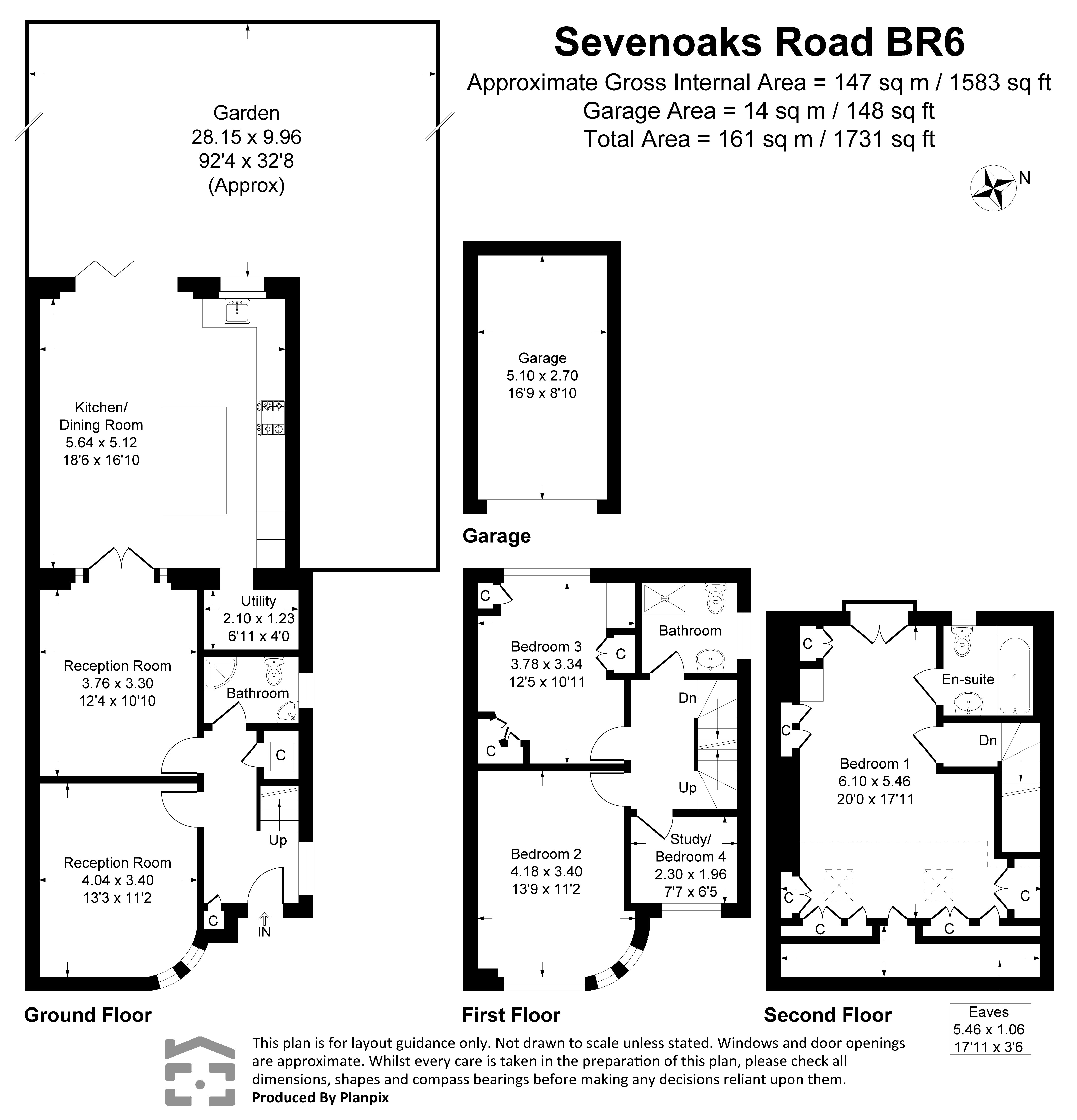 136, Sevenoaks Road, Kent floorplan