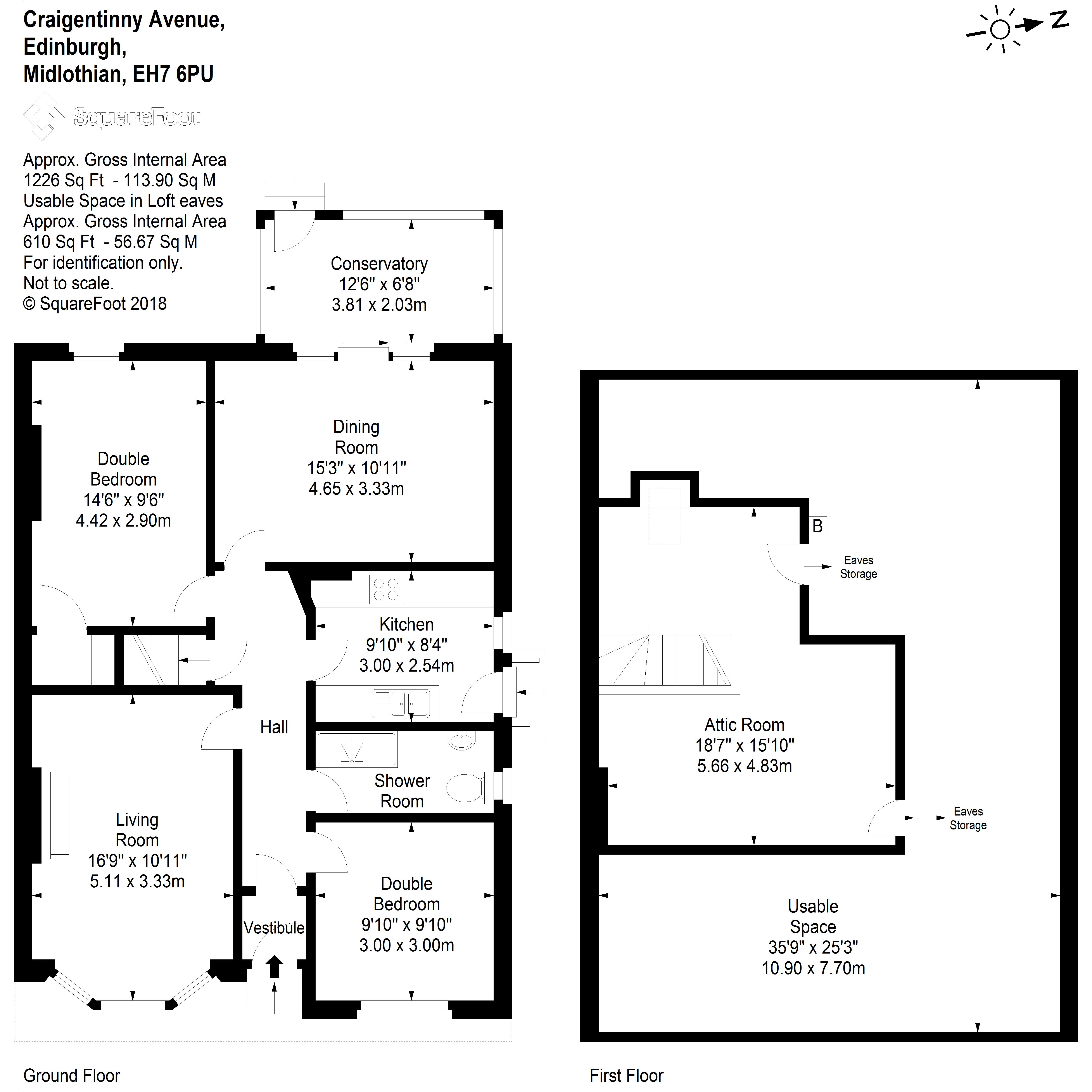 2 Bedrooms Semi-detached bungalow for sale in 23 Craigentinny Avenue, Edinburgh EH7