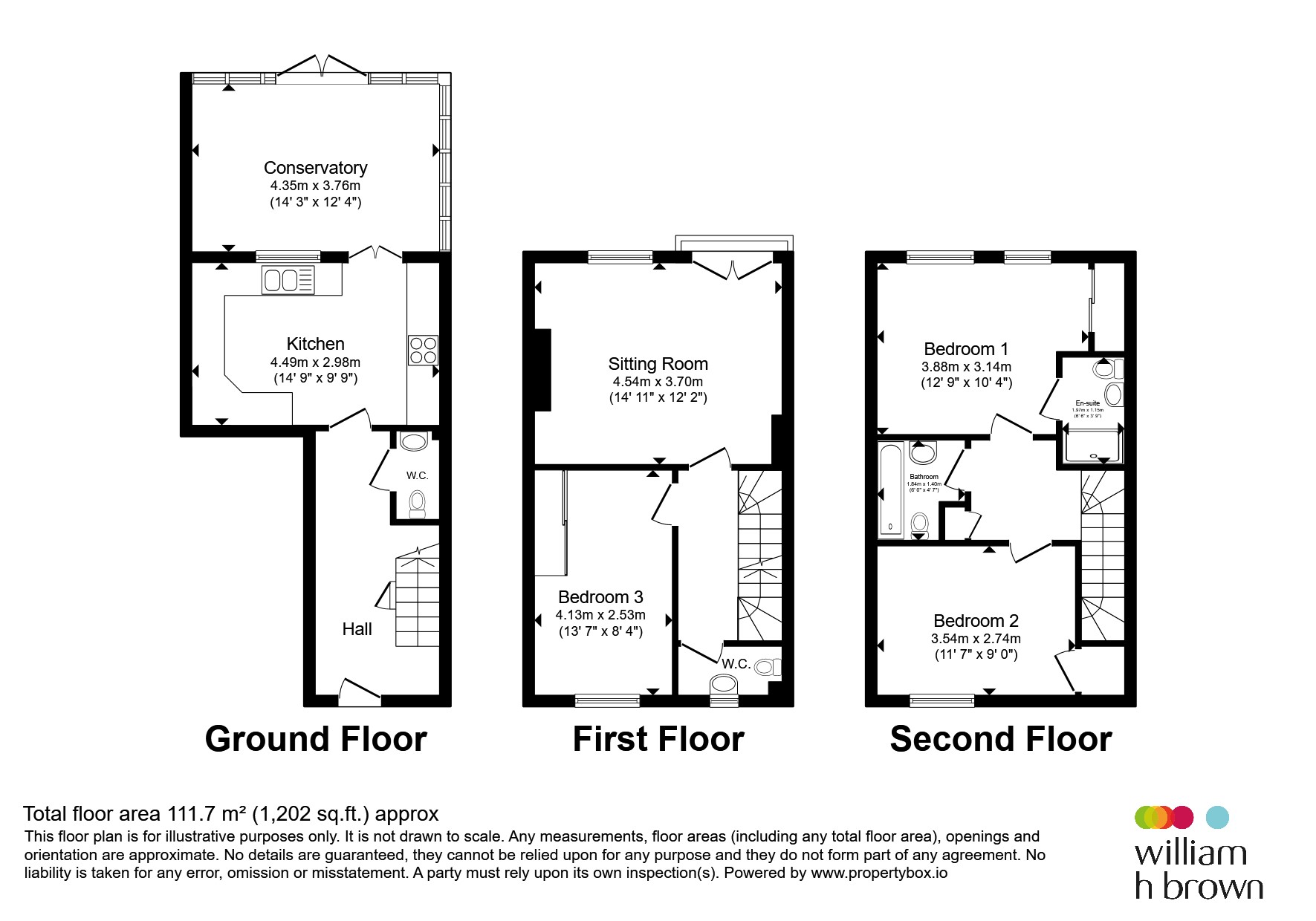 19, Whitney Close, Wellingborough floorplan