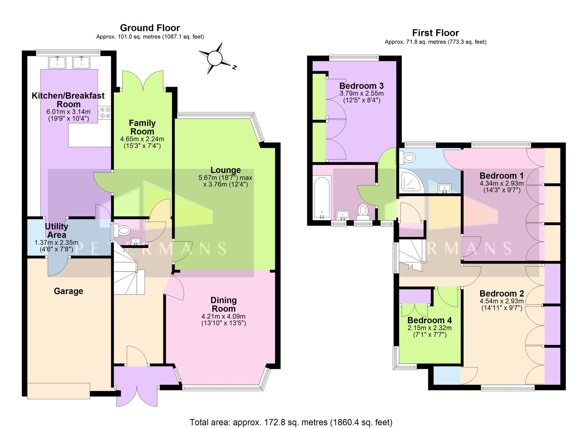 71 Glendale Avenue, Edgware floorplan