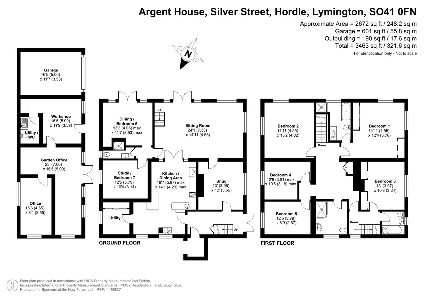 Argent House, Silver Street, Lymington floorplan