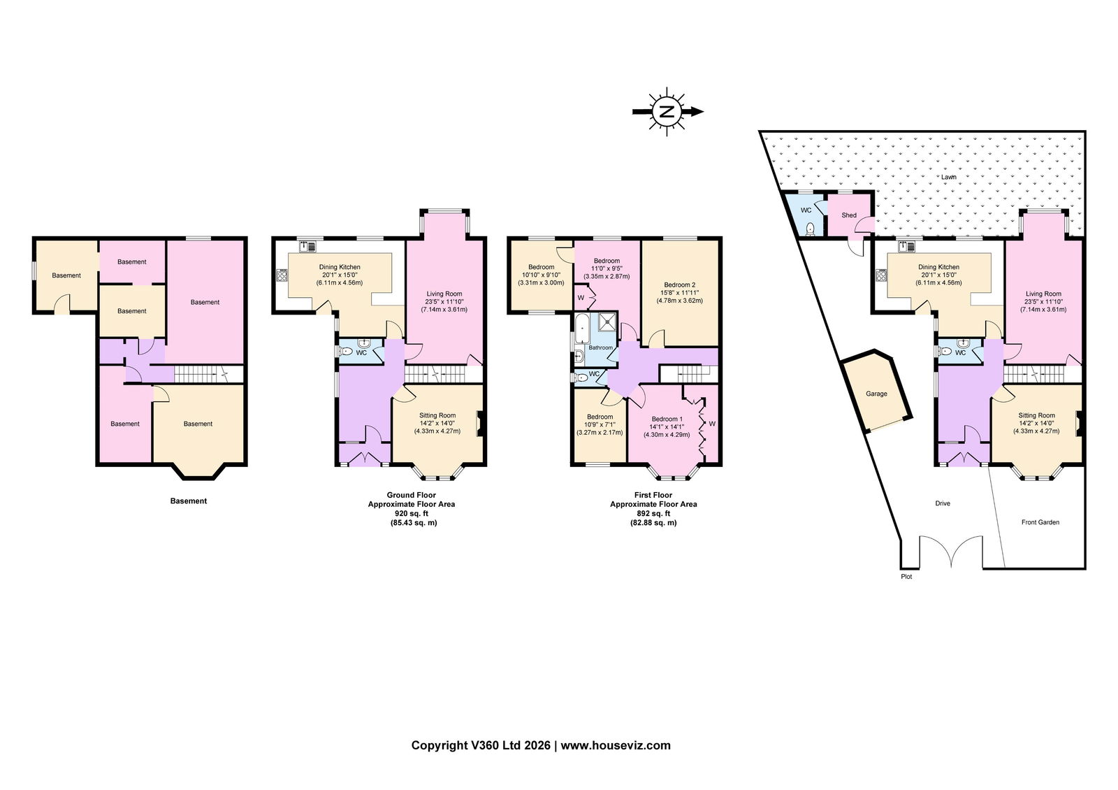 51, Claremount Road, Wallasey floorplan