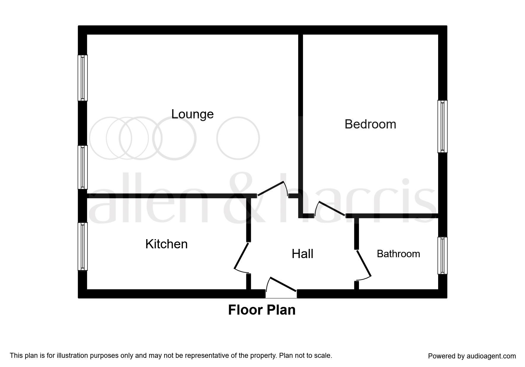 1 Bedrooms Flat for sale in Cardell Drive, Paisley PA2