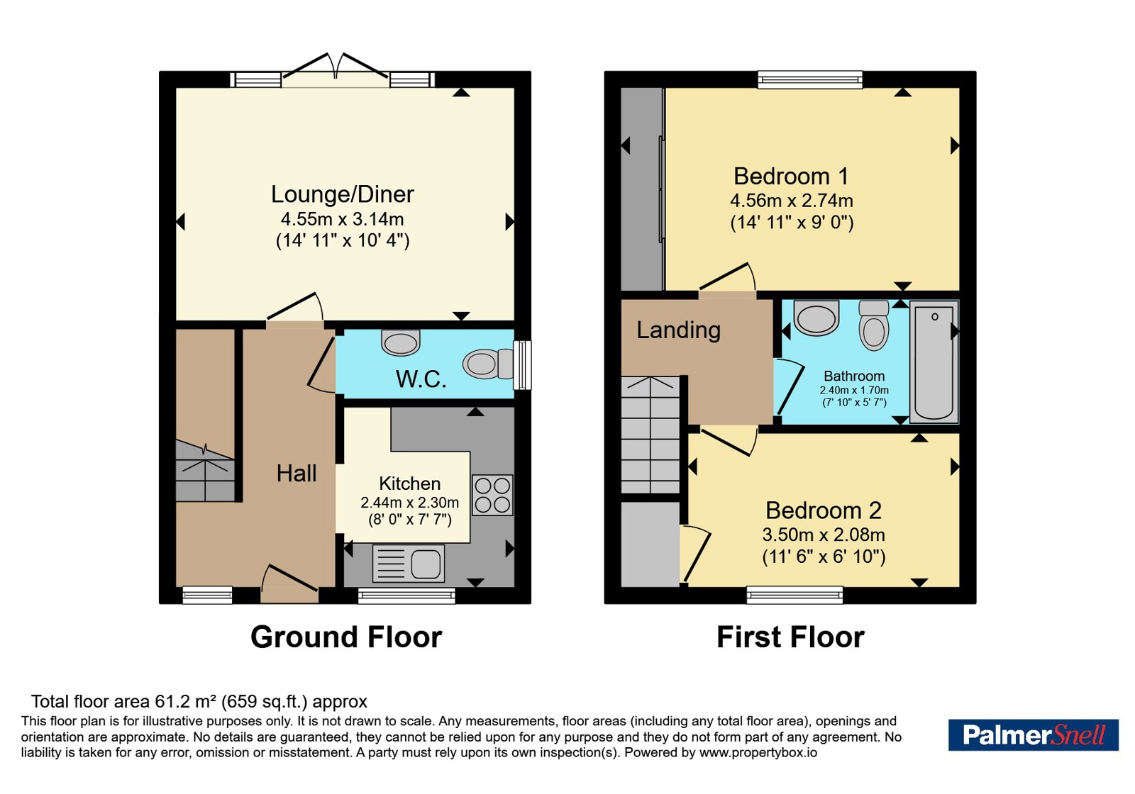 5 Carly Court, 30, Poole Road, Dorset floorplan