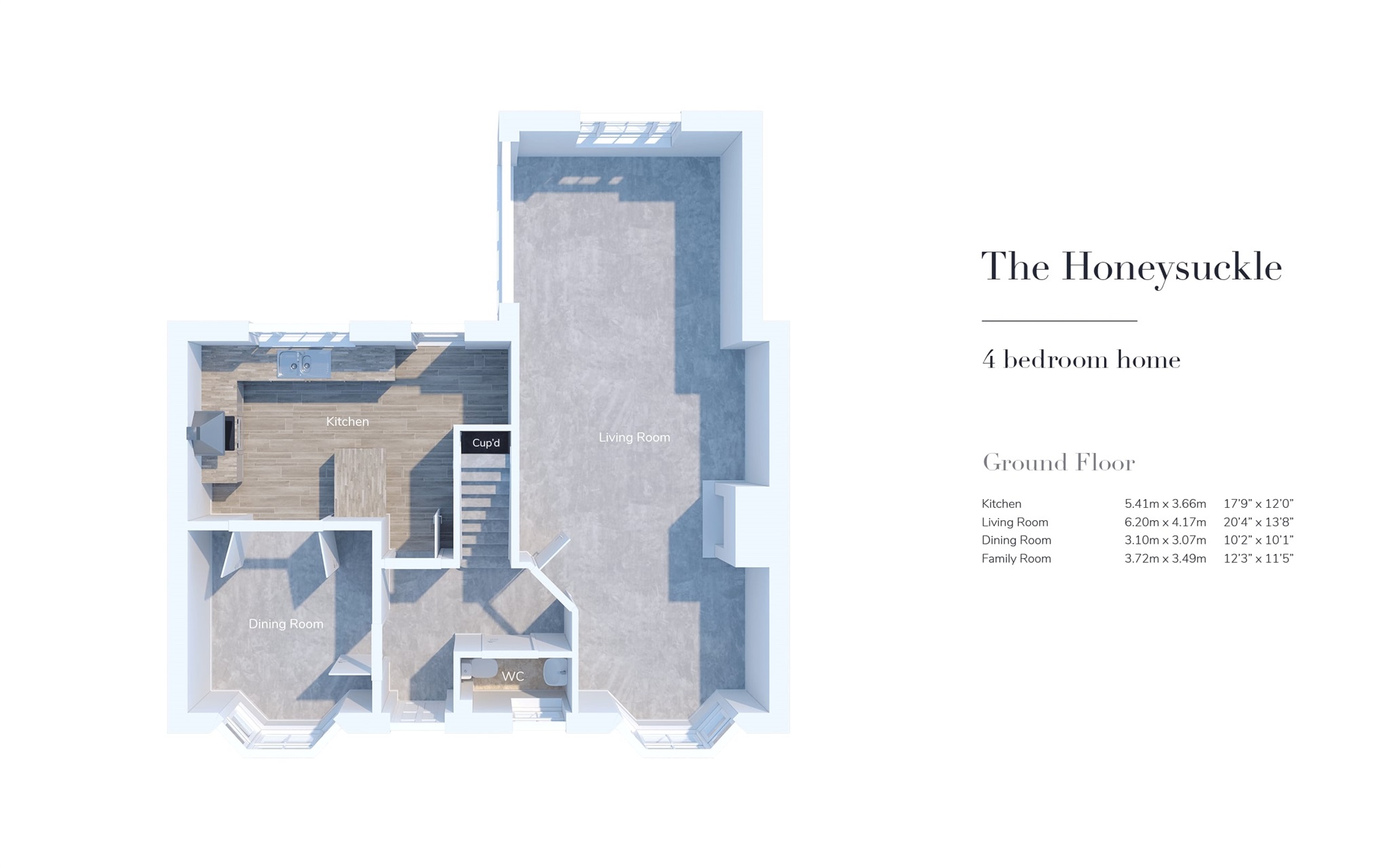 New home, 4 bed detached house for sale in Grangewood Avenue, High