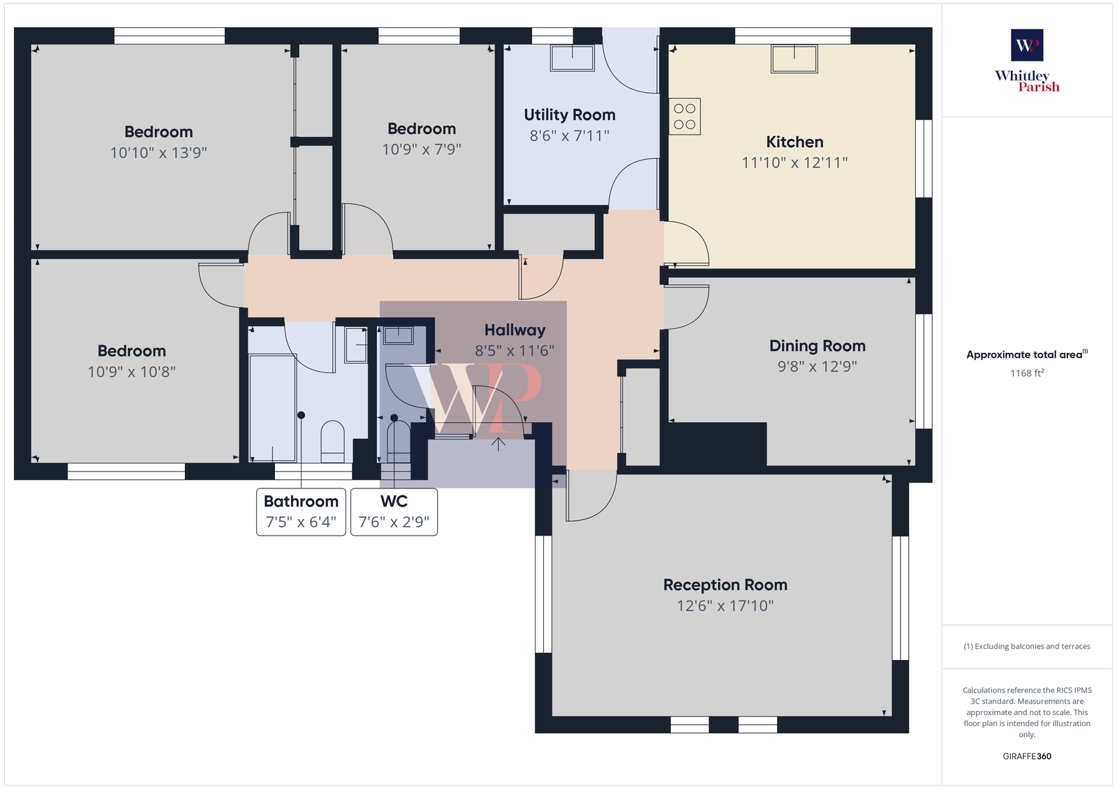 6, Higdon Close, Diss floorplan