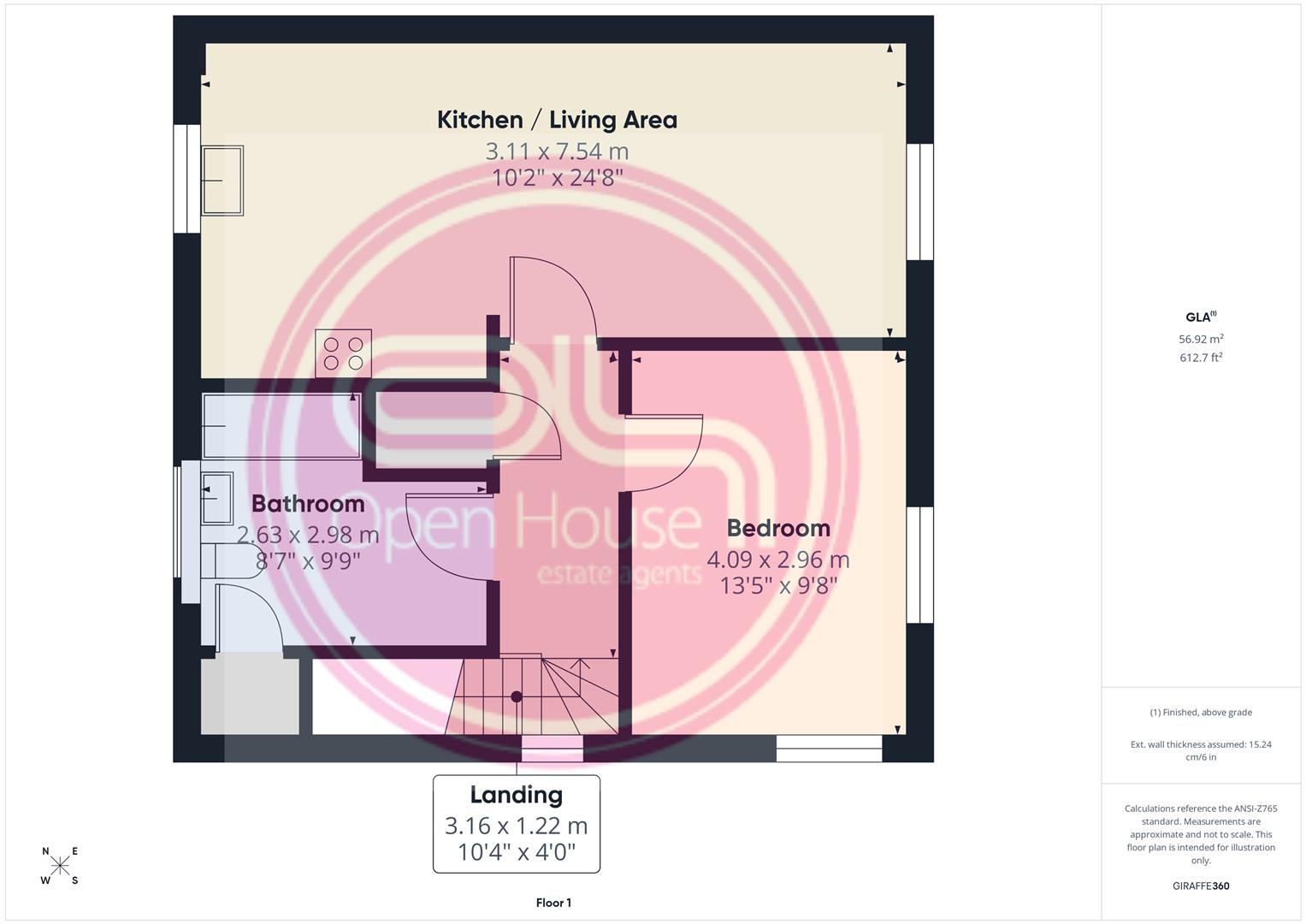 8, Magpie Close, Burton-On-Trent floorplan
