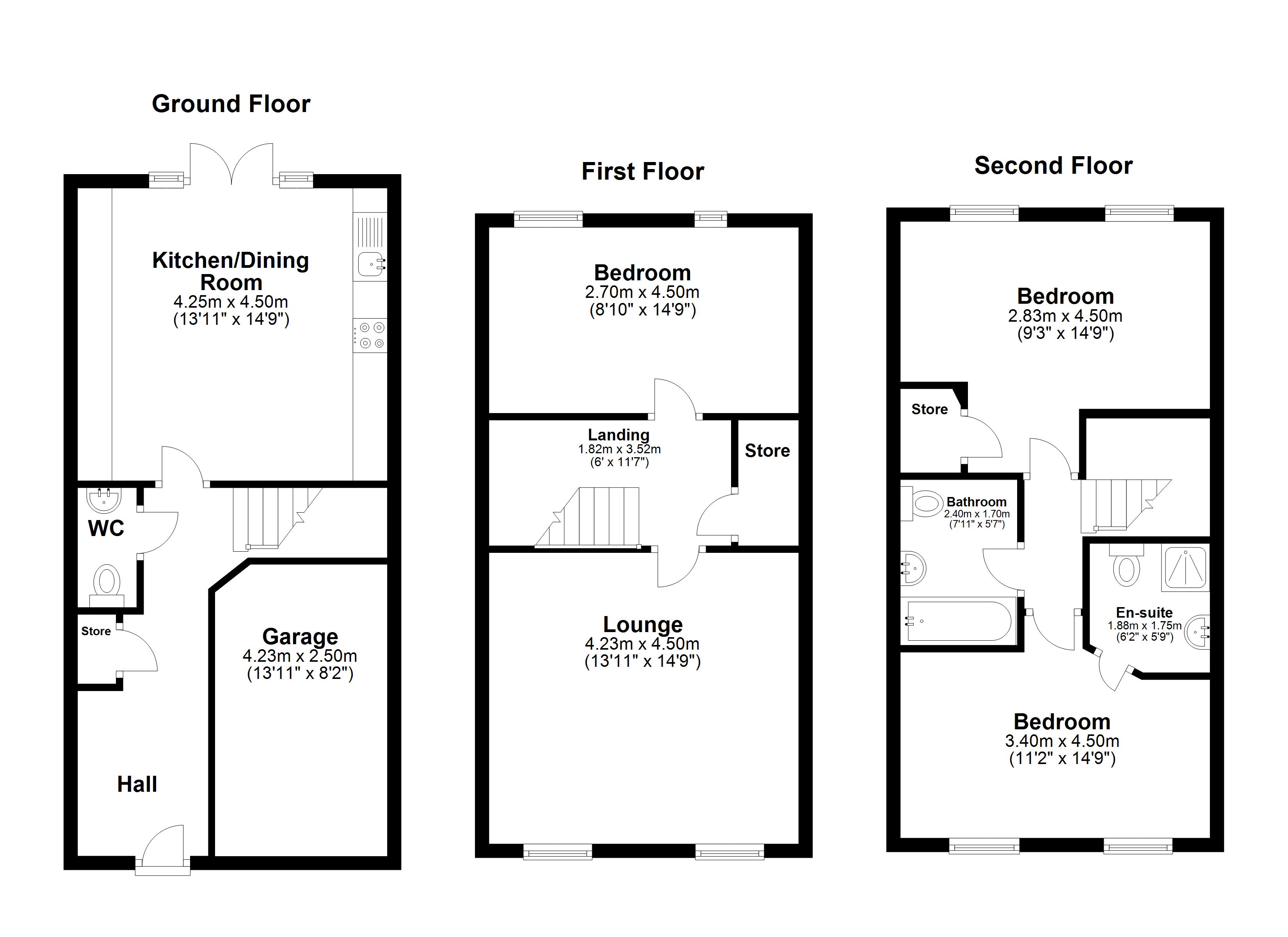 3 Bedrooms End terrace house for sale in Barnsbridge Grove, Barnsley S70