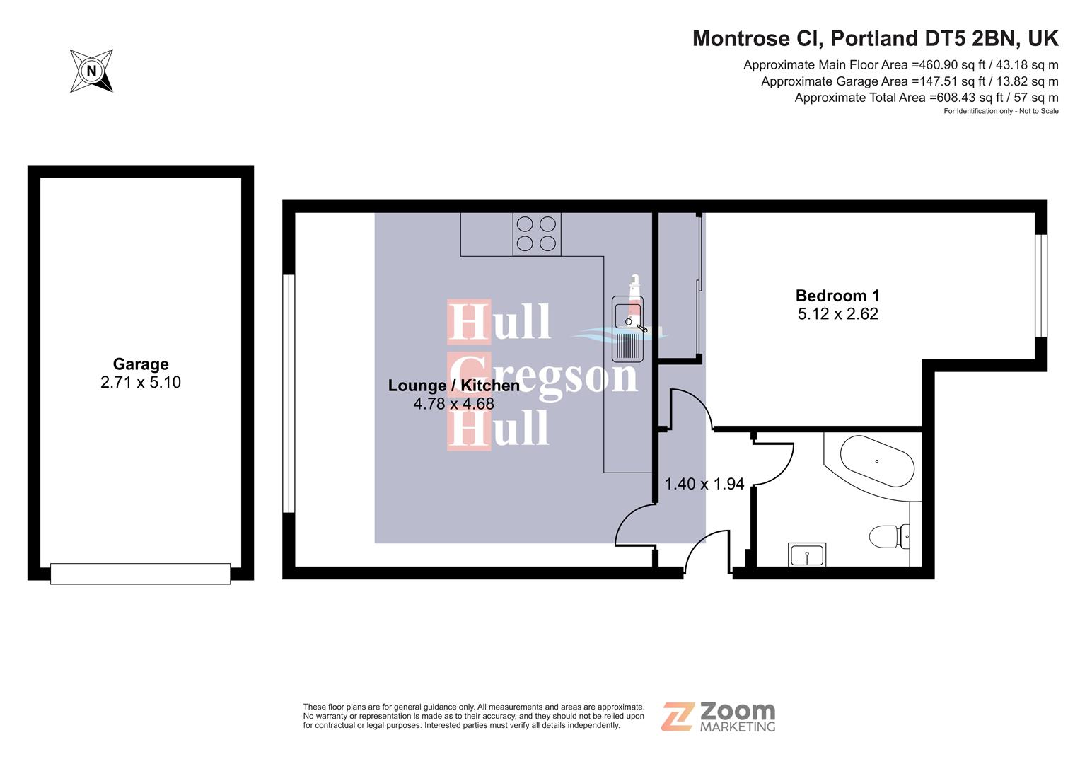 Montrose Close, Portland floorplan