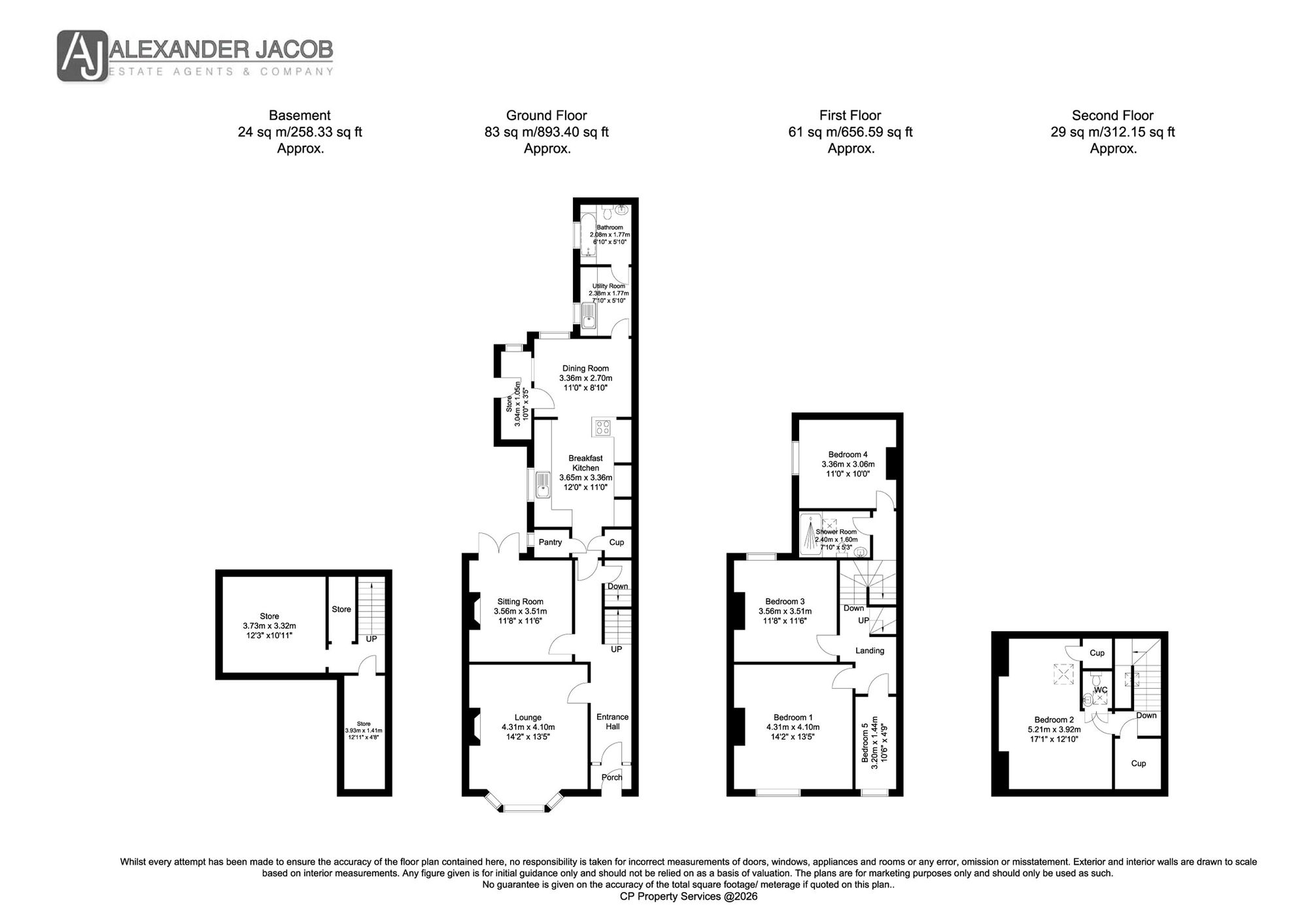 34 Cobwell Road, Retford floorplan