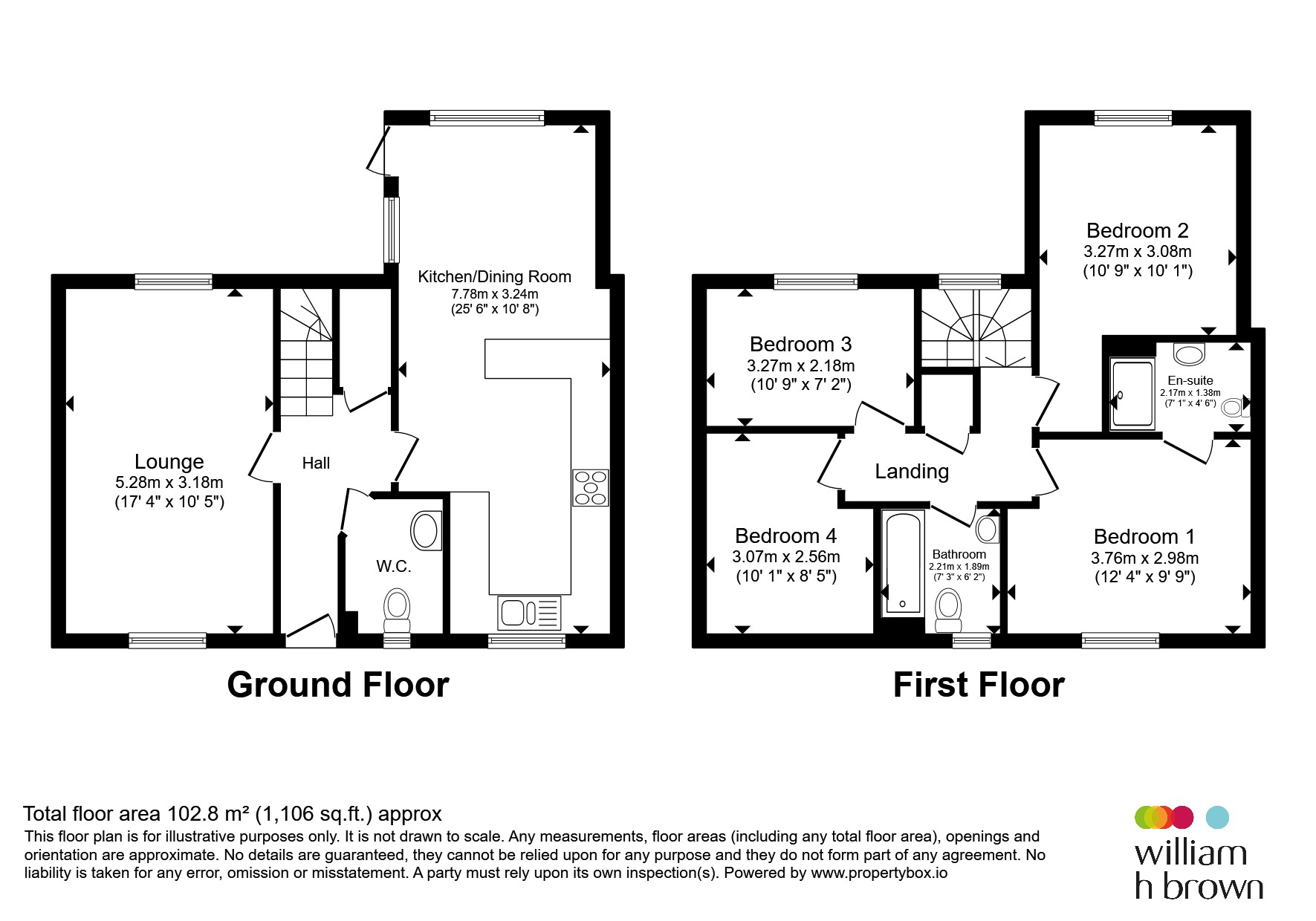 18, Binyon Way, Royston floorplan