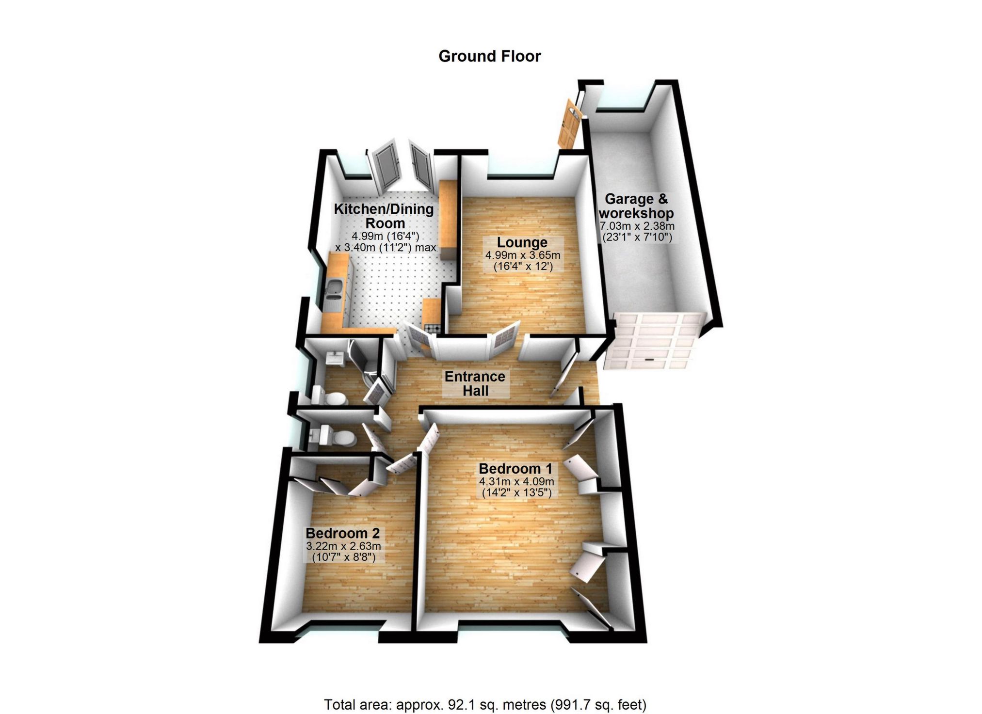 16, Woodhead Drive, Kent floorplan