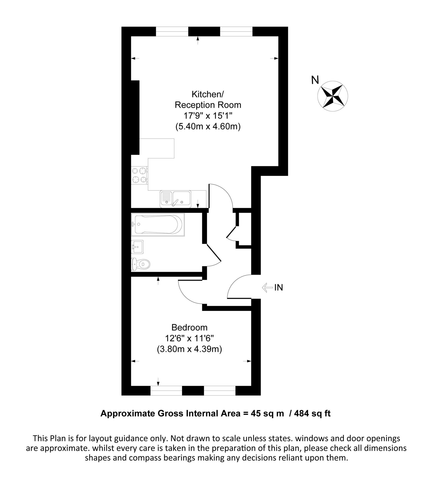 2 London Spa Court, Rosoman Street, London floorplan