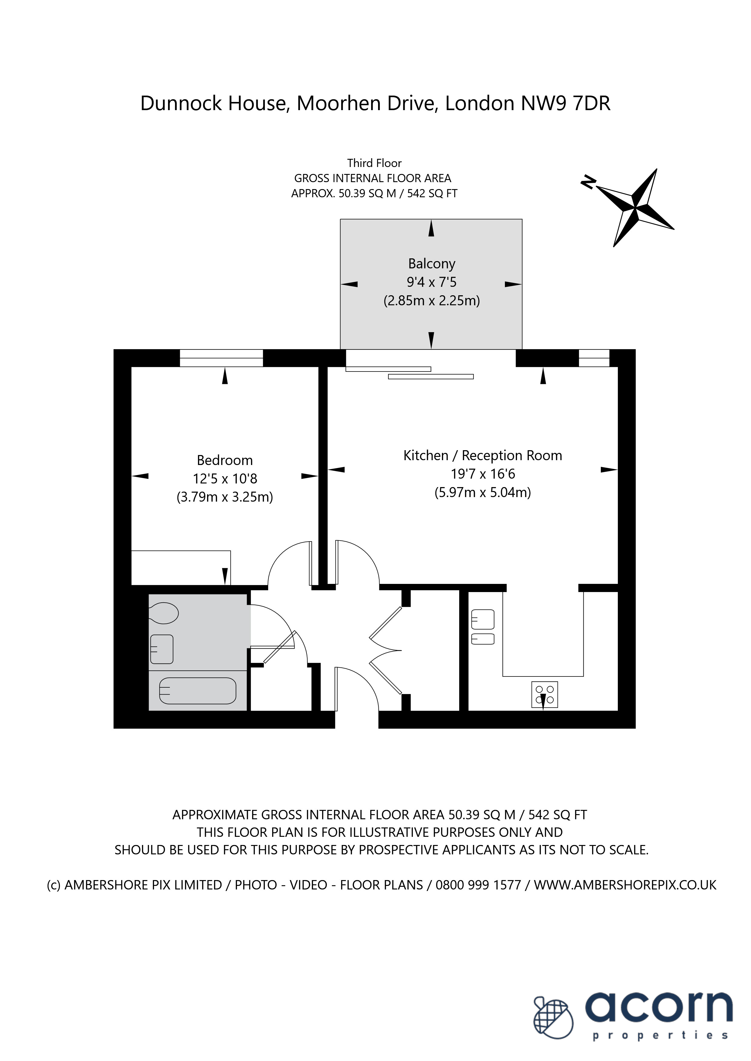 Dunnock House, 21 Moorhen Drive, London, NW9 floorplan