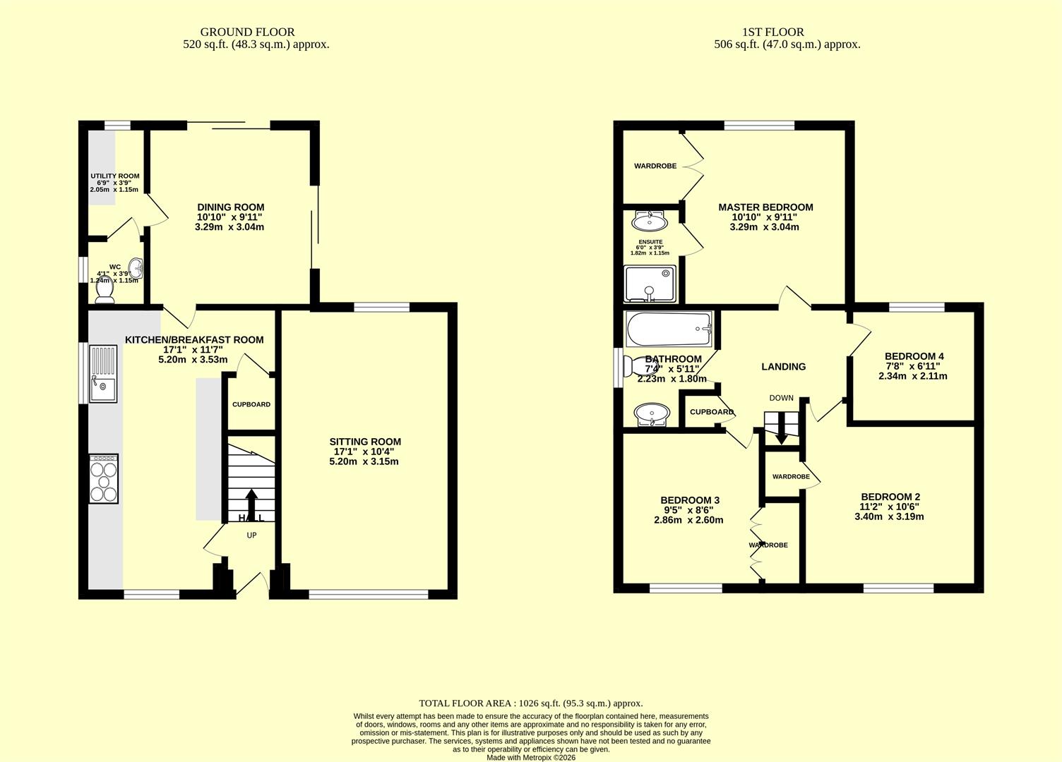 43, Nursery Gardens, Chard floorplan
