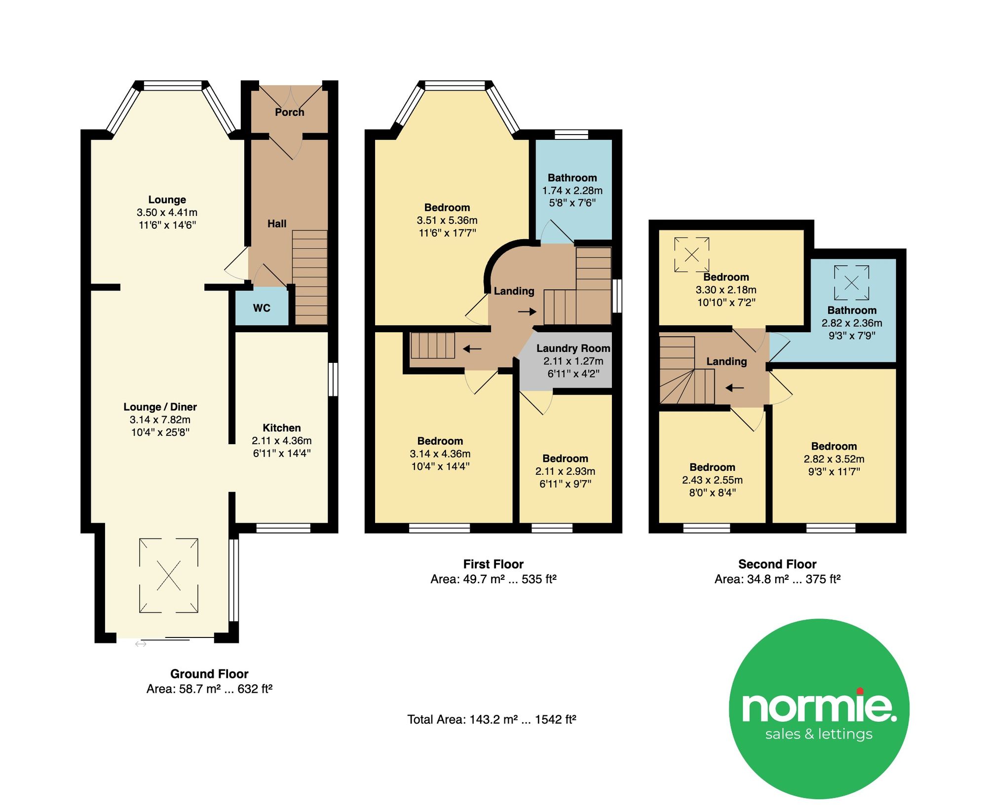 7 Salisbury Drive, Manchester floorplan