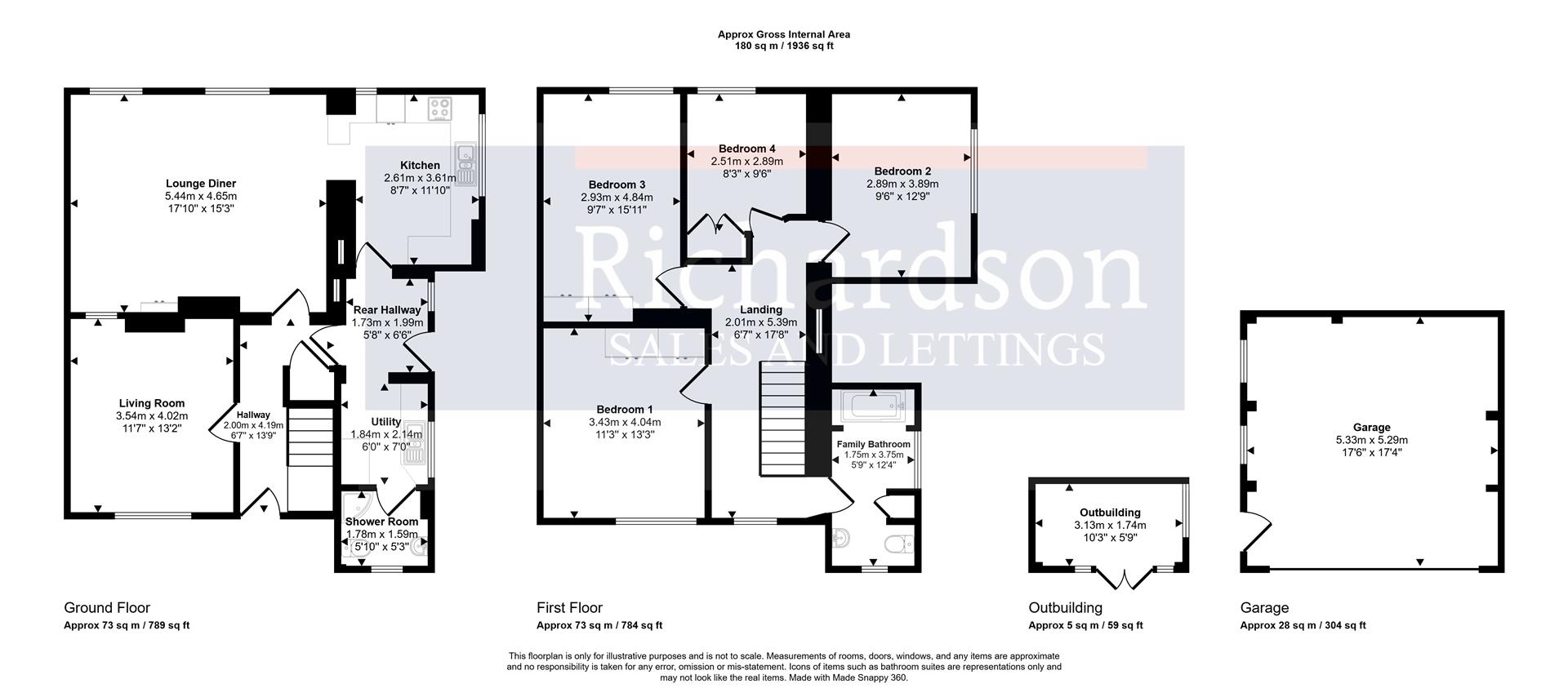 7, The Green, Stamford floorplan