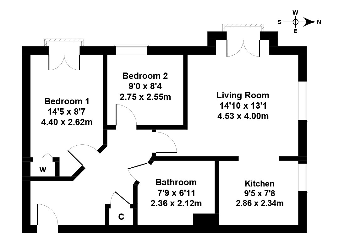 2 Bedrooms Flat for sale in Auld Coal Loan, Bonnyrigg EH19