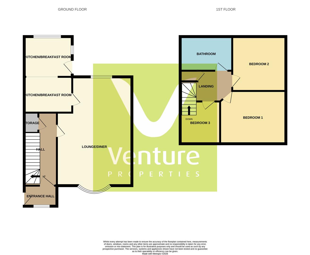 12, Swingfield Close, Crook floorplan