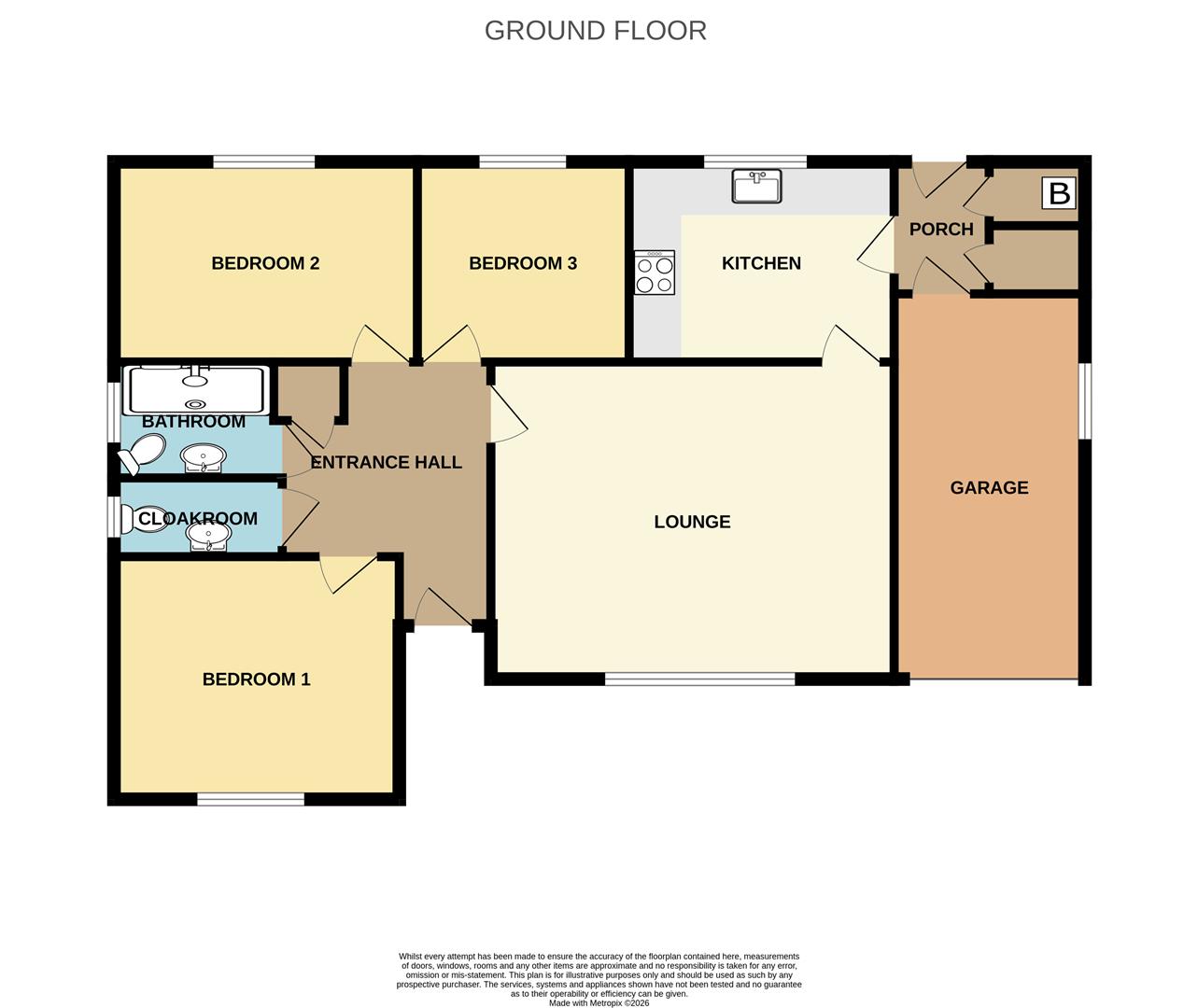 Edgecombe Way, Gunnislake floorplan