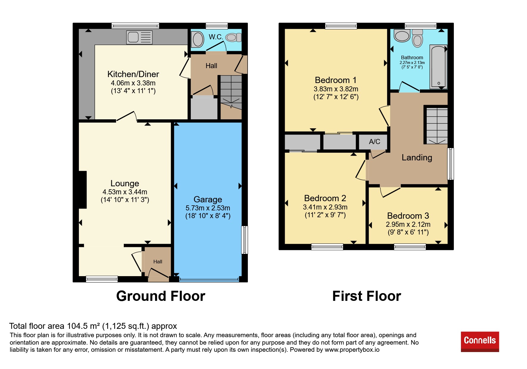 23, Burroughes Avenue, Yeovil floorplan