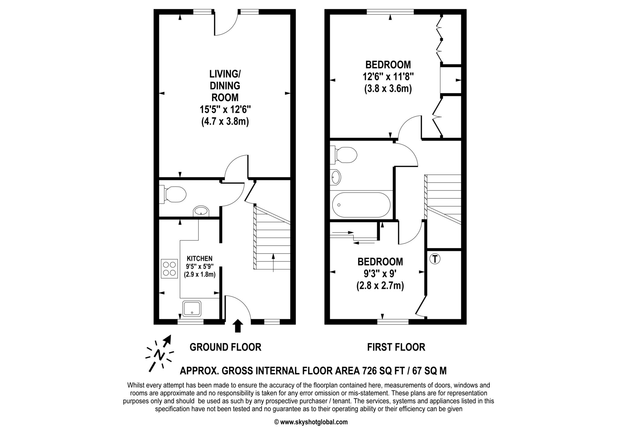 5 Merrylands Farm, Church Road, Leatherhead floorplan