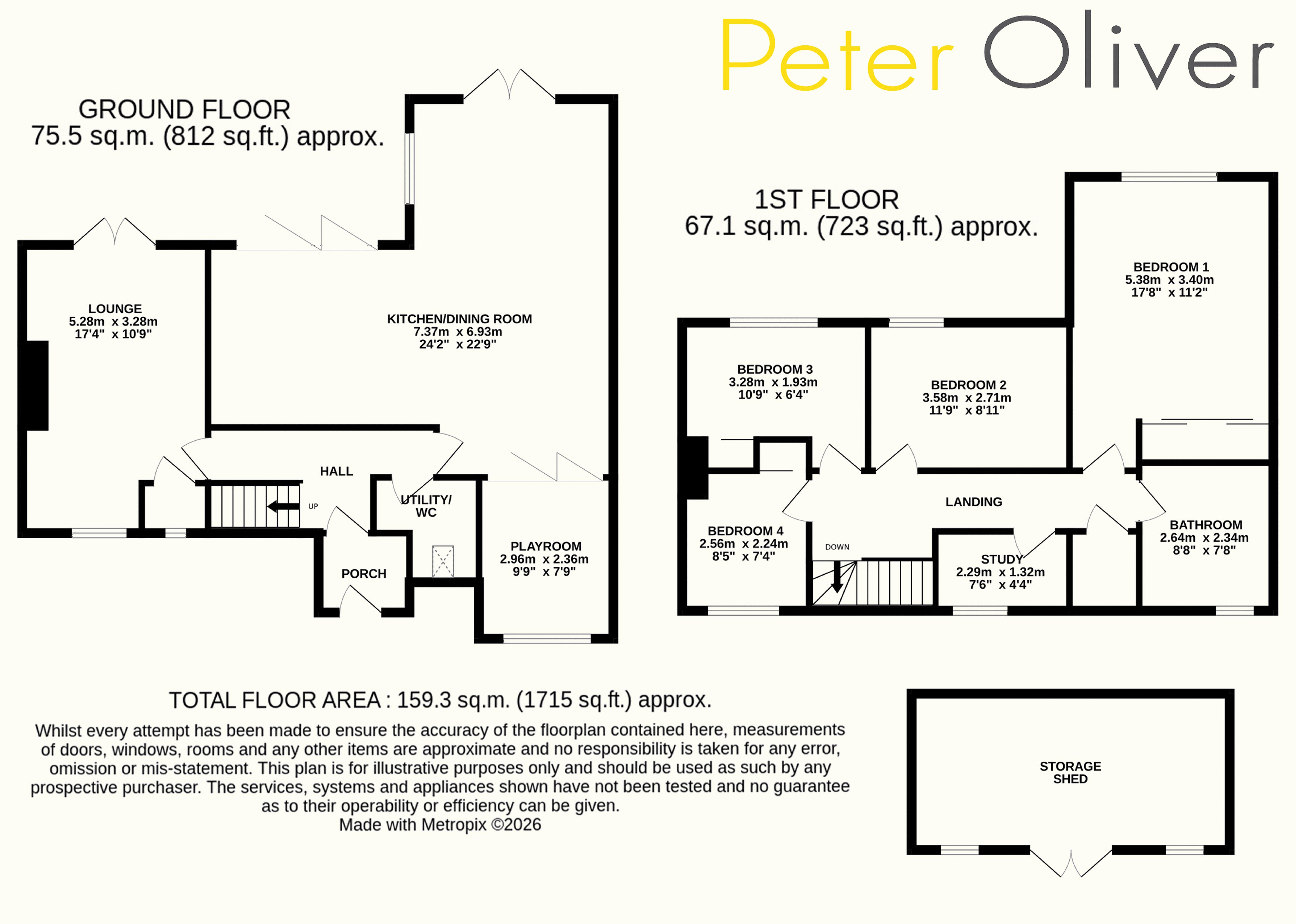 10, Blackness Road, Crowborough floorplan