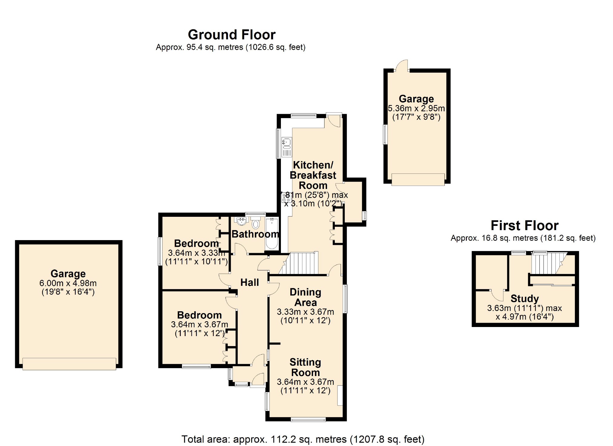 3 Bedrooms Detached bungalow for sale in Lydiard Green, Lydiard Millicent, Wiltshire SN5