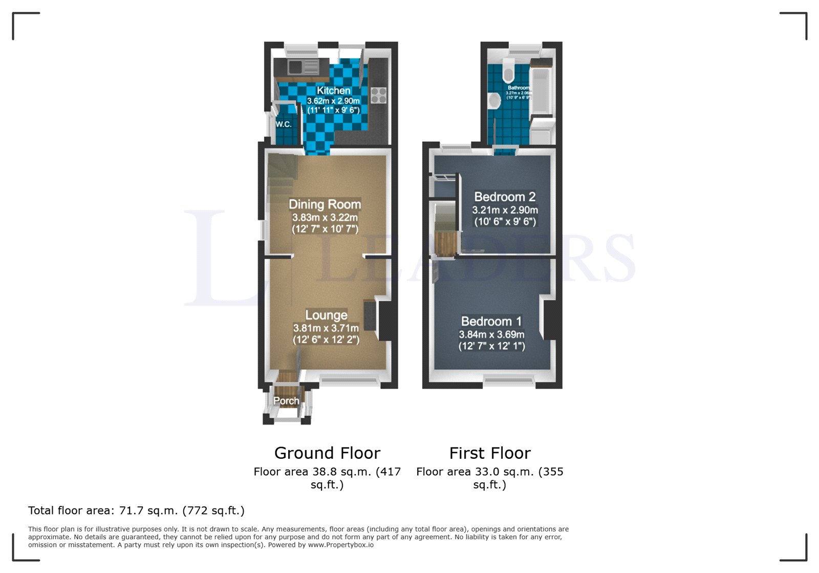 12, Mount Hill, Essex floorplan