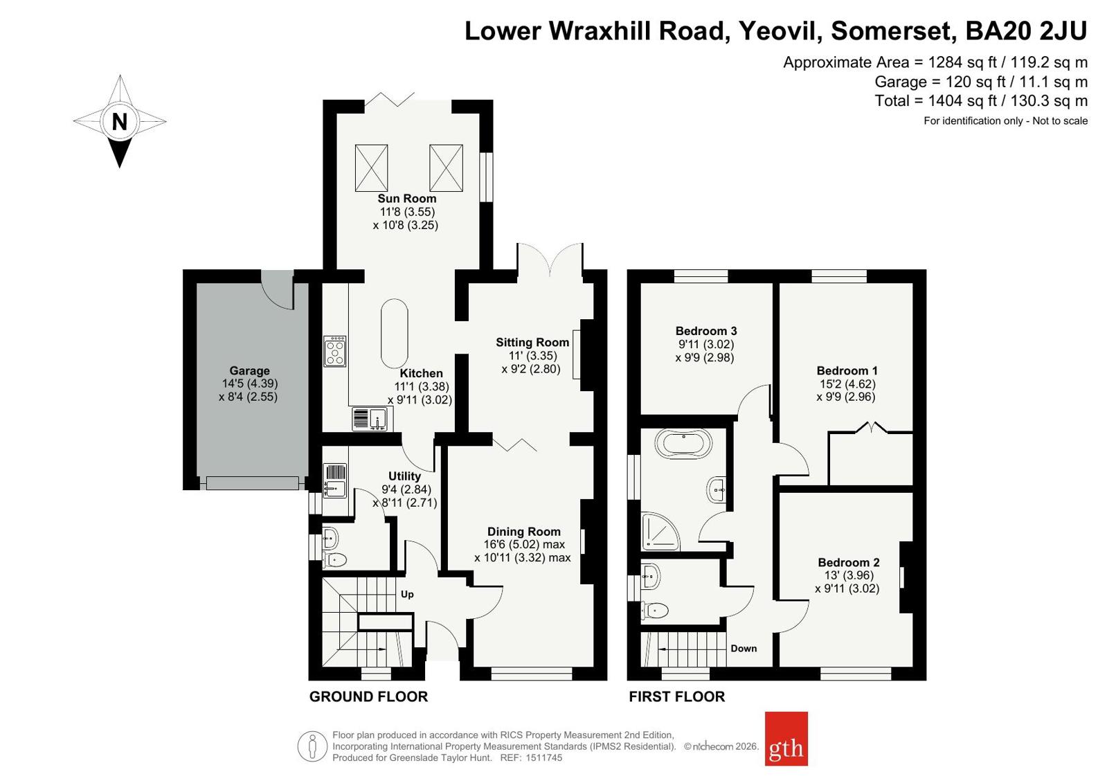 9, Lower Wraxhill Road, Somerset floorplan