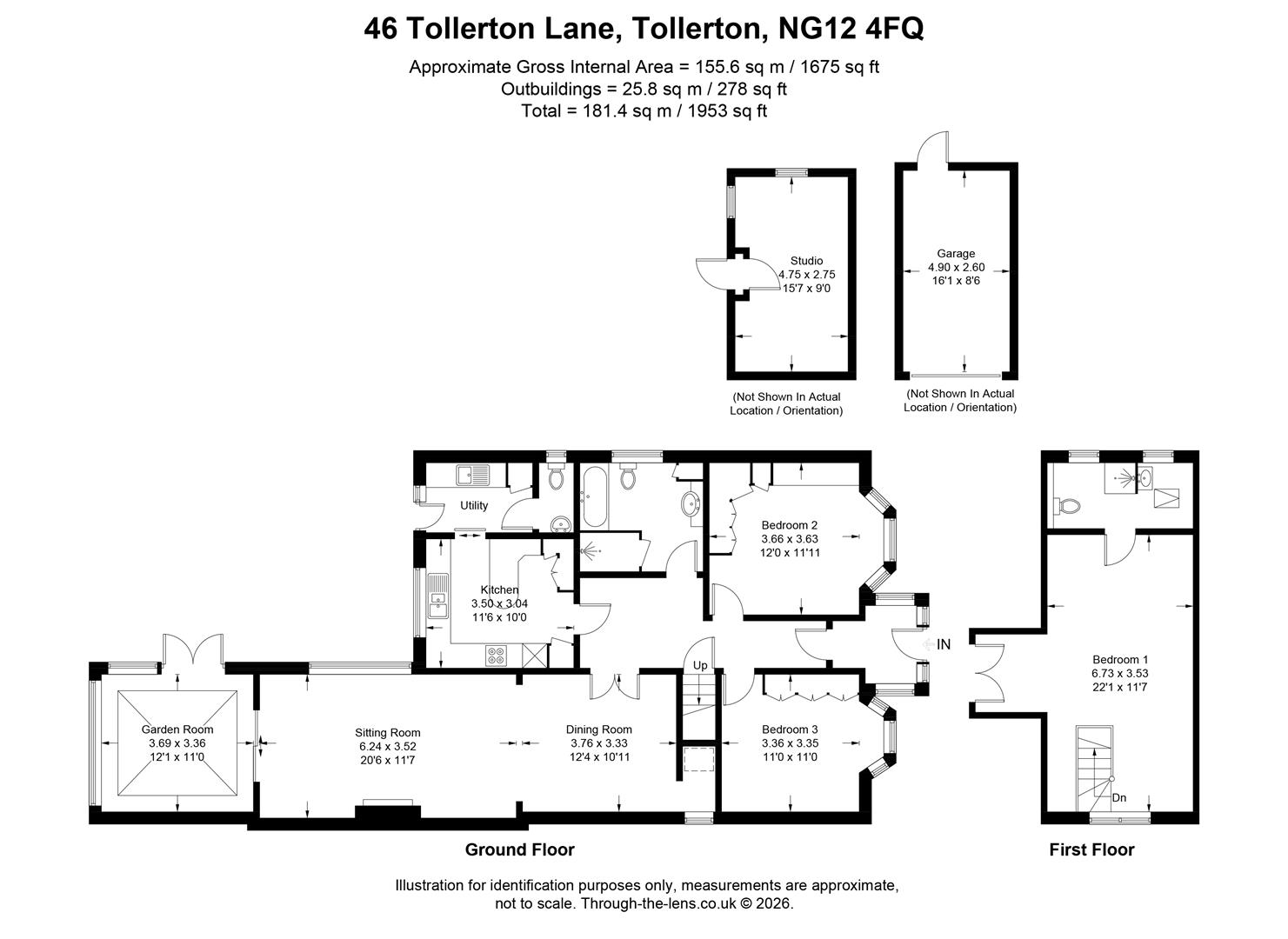 46, Tollerton Lane, Nottingham floorplan